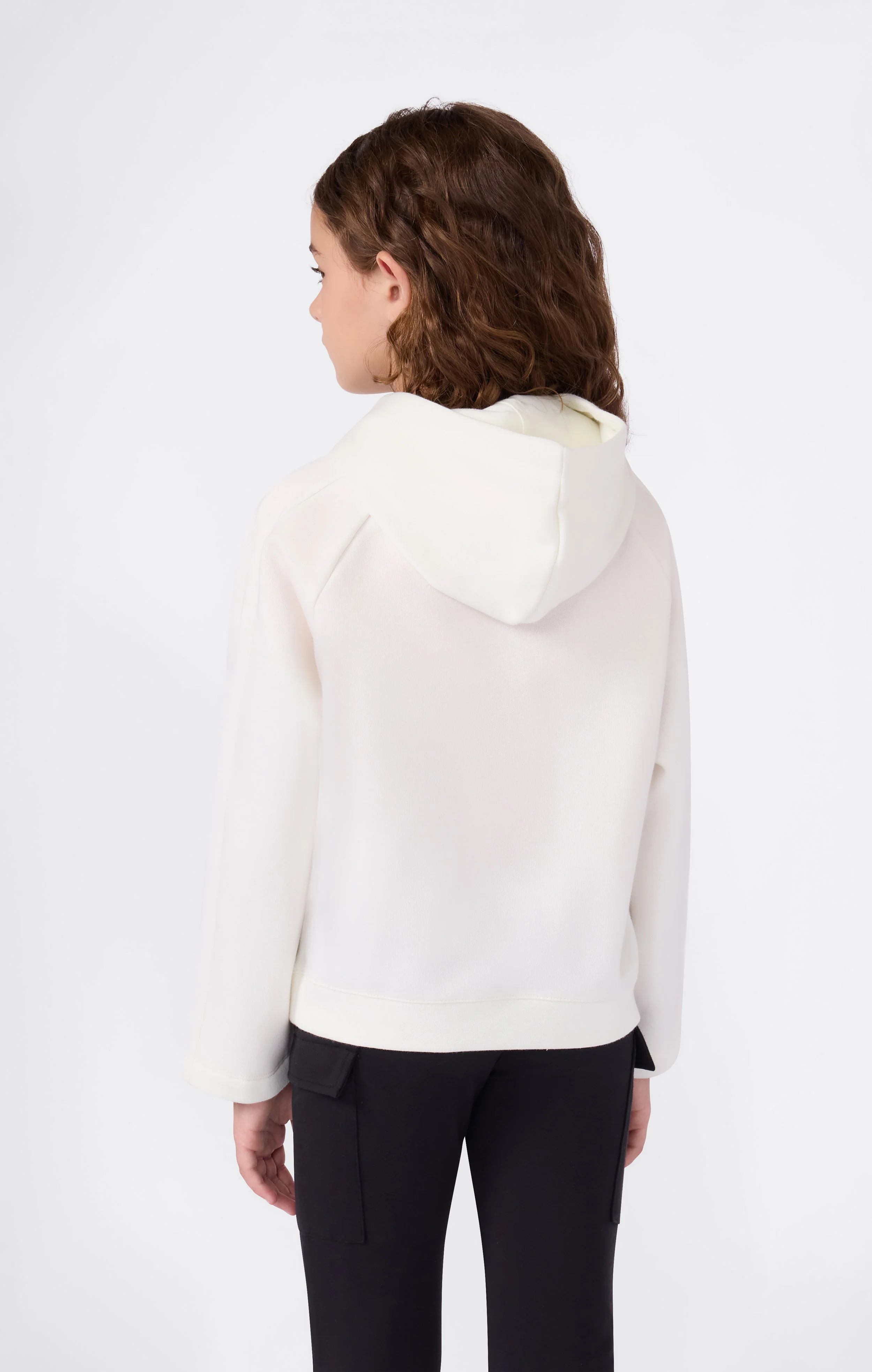 Girls' Fleece Hooded Sweatshirt - Image 3