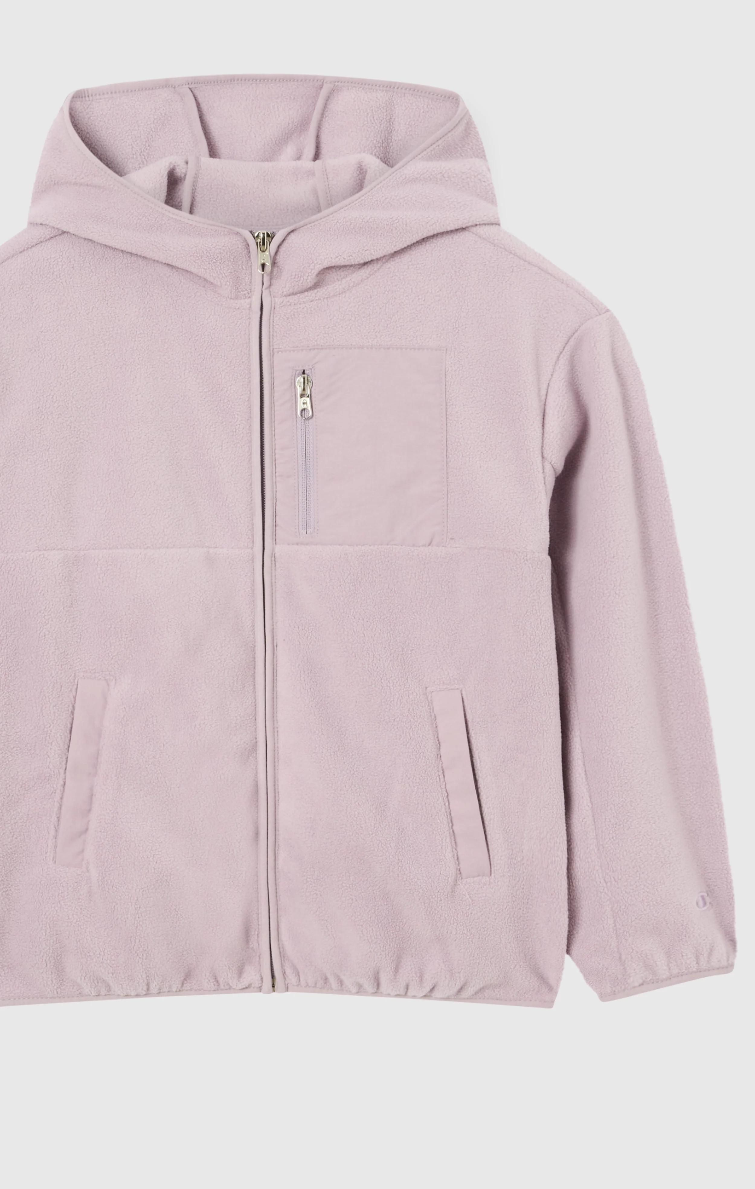 Girls' Full Zip Fleece Polar Hoodie Icons - Image 2