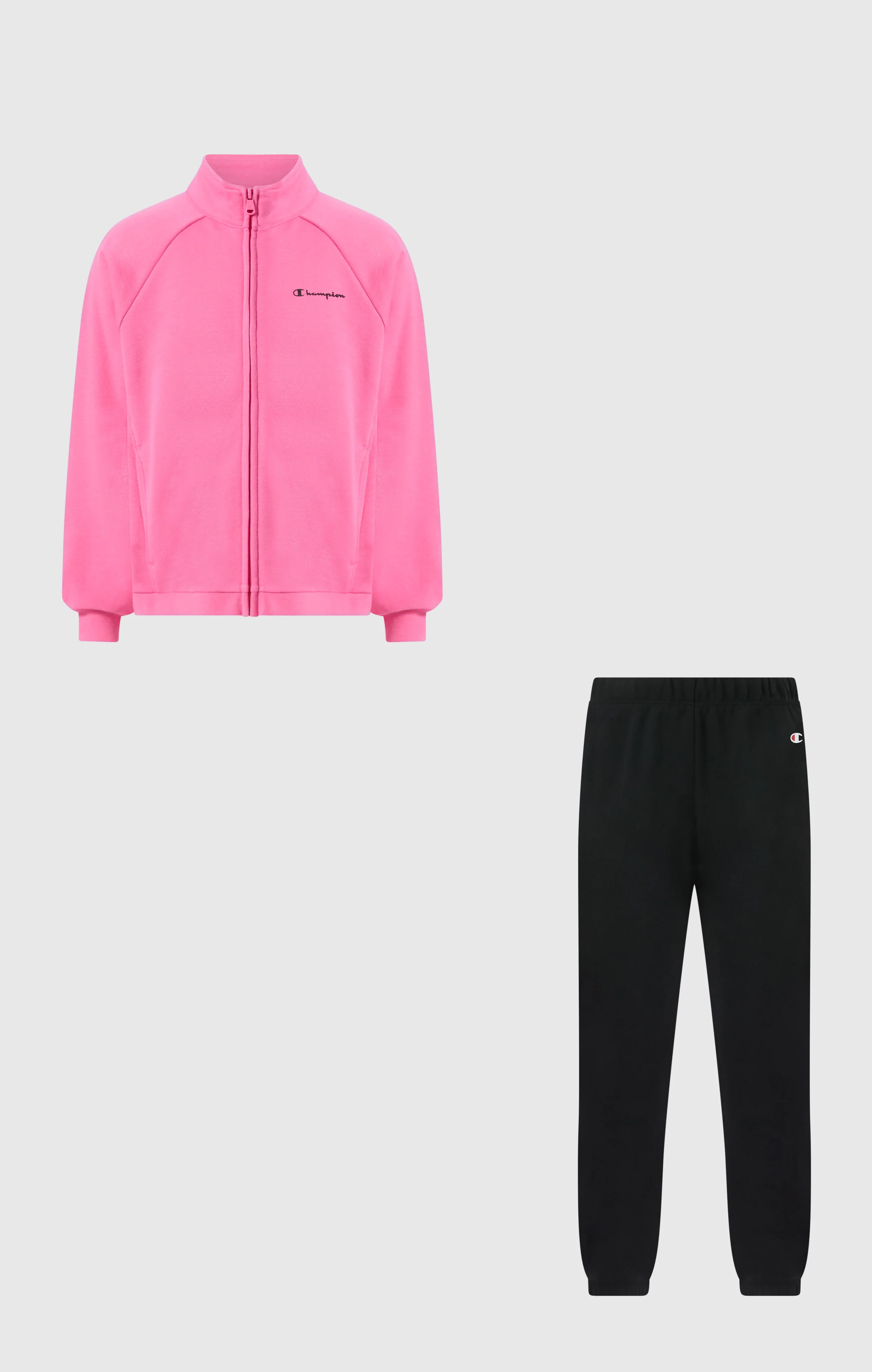 Girls’ Full Zip Sweatshirt and Pants Tracksuit - Image 4