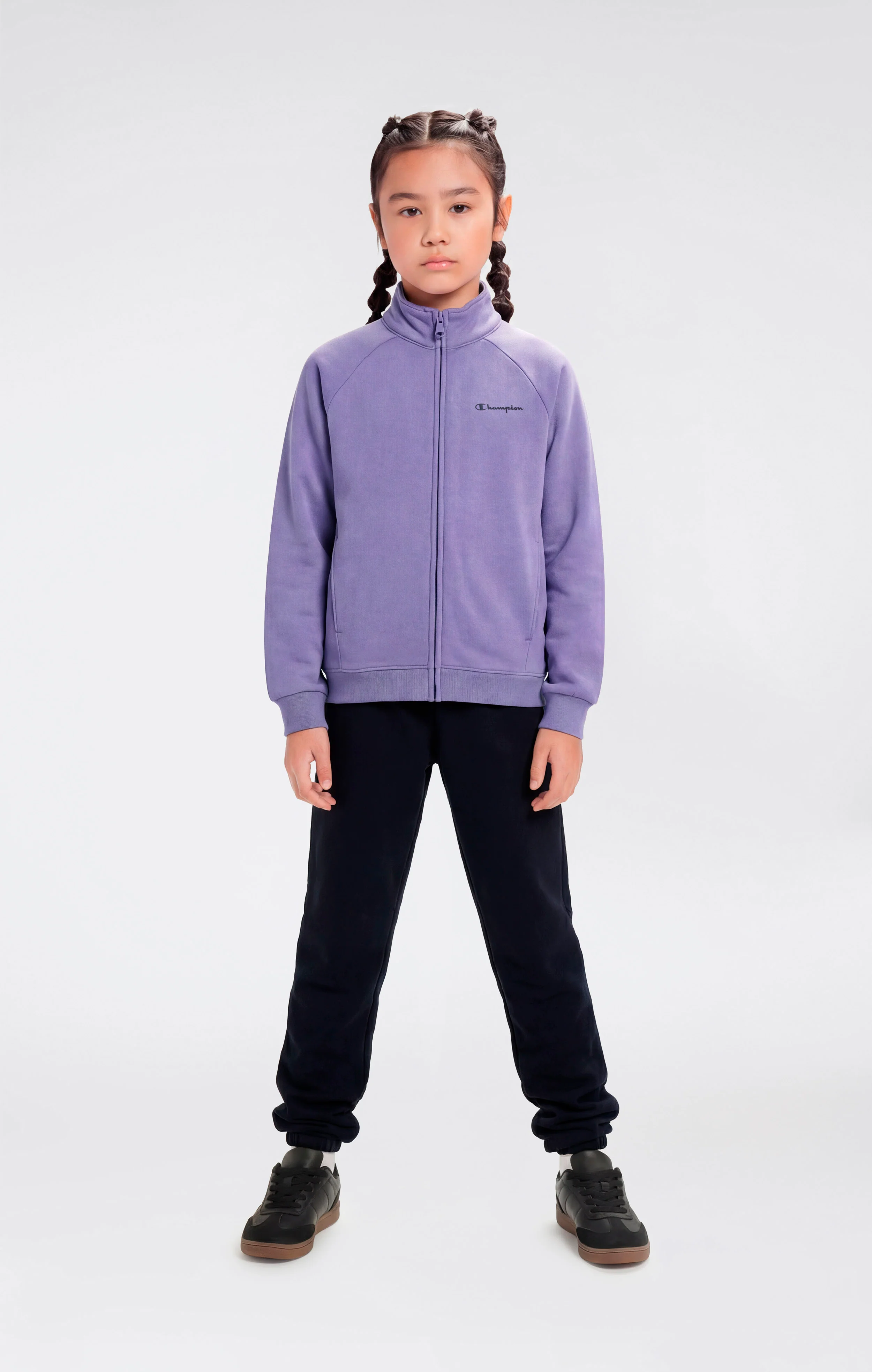 Girls’ Full Zip Sweatshirt and Pants Tracksuit