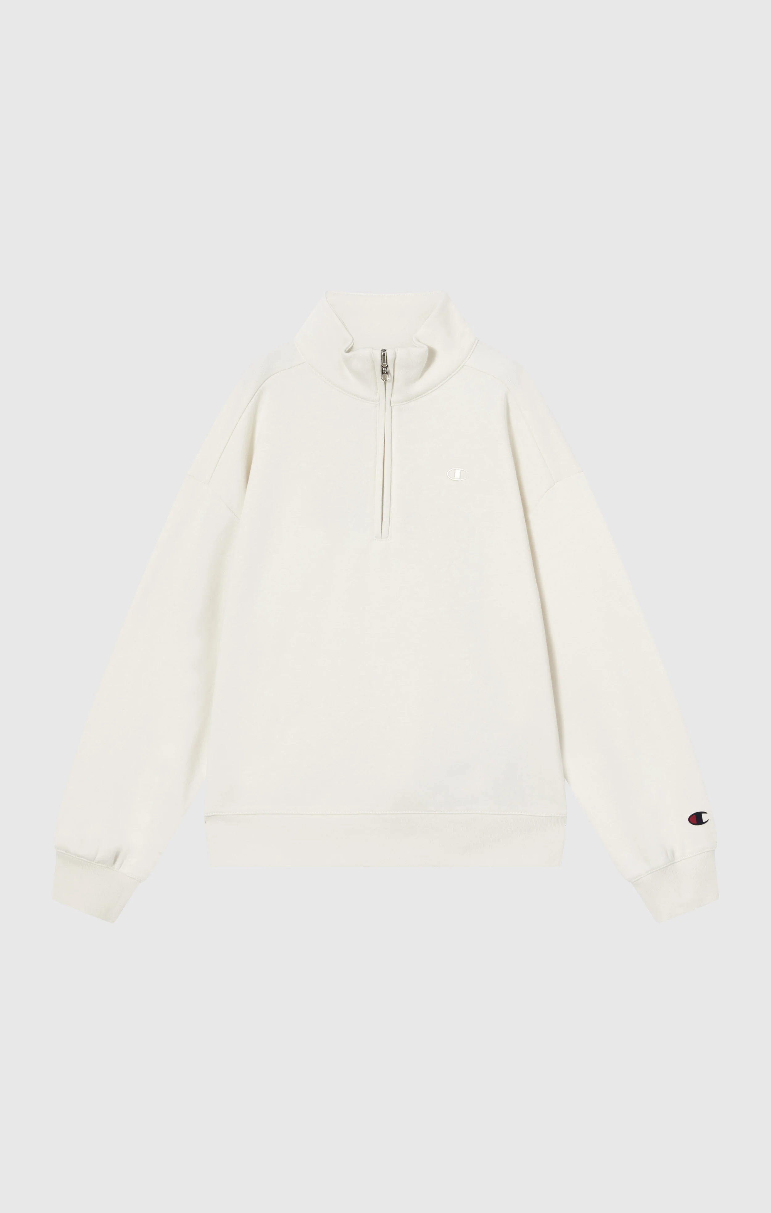 Girls’ Half Zip Fleece Sweatshirt Icons - Image 4