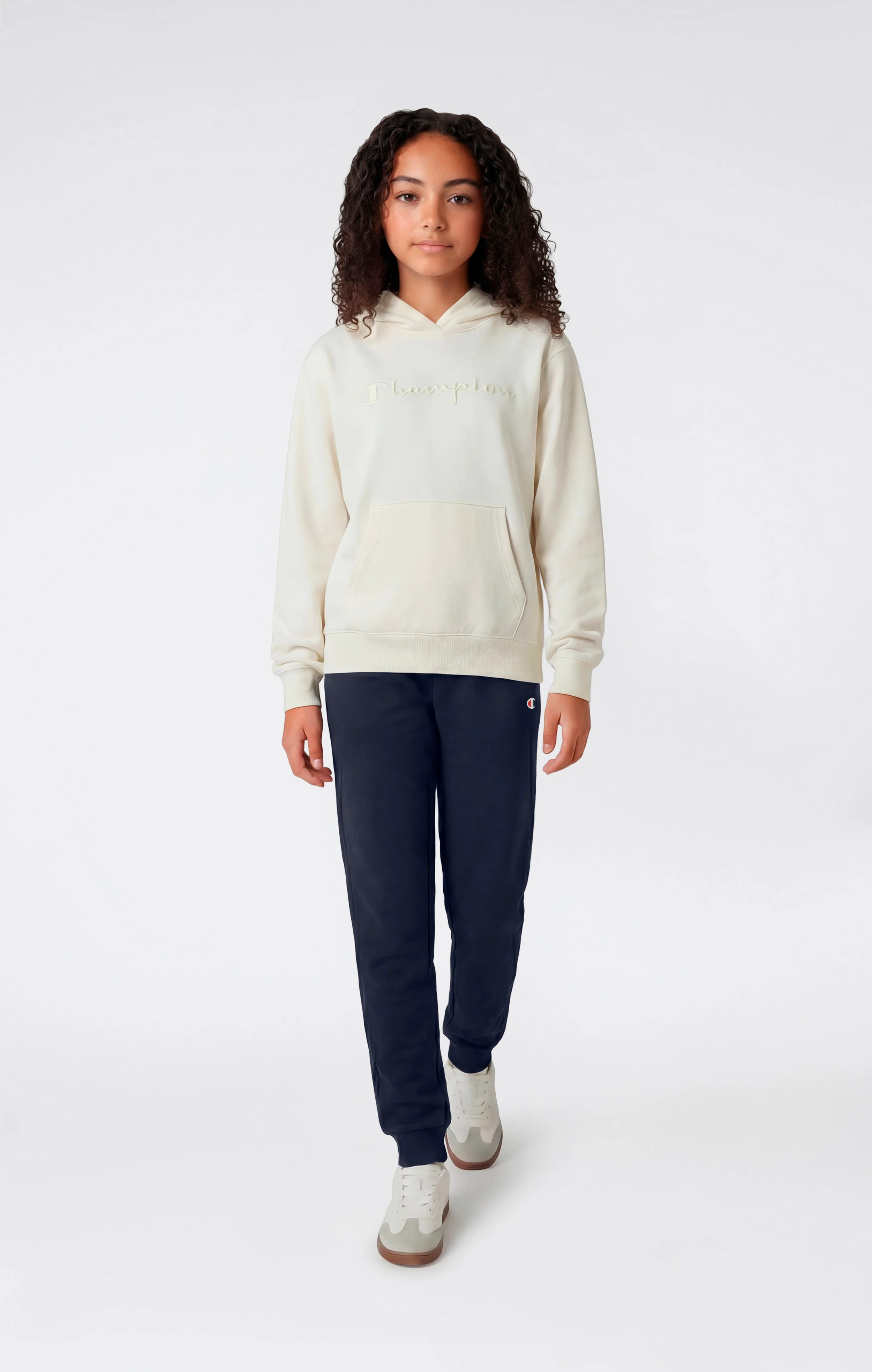 Girls’ Lightweight Jogger Pants with Rib Cuffs Icons - Image 2