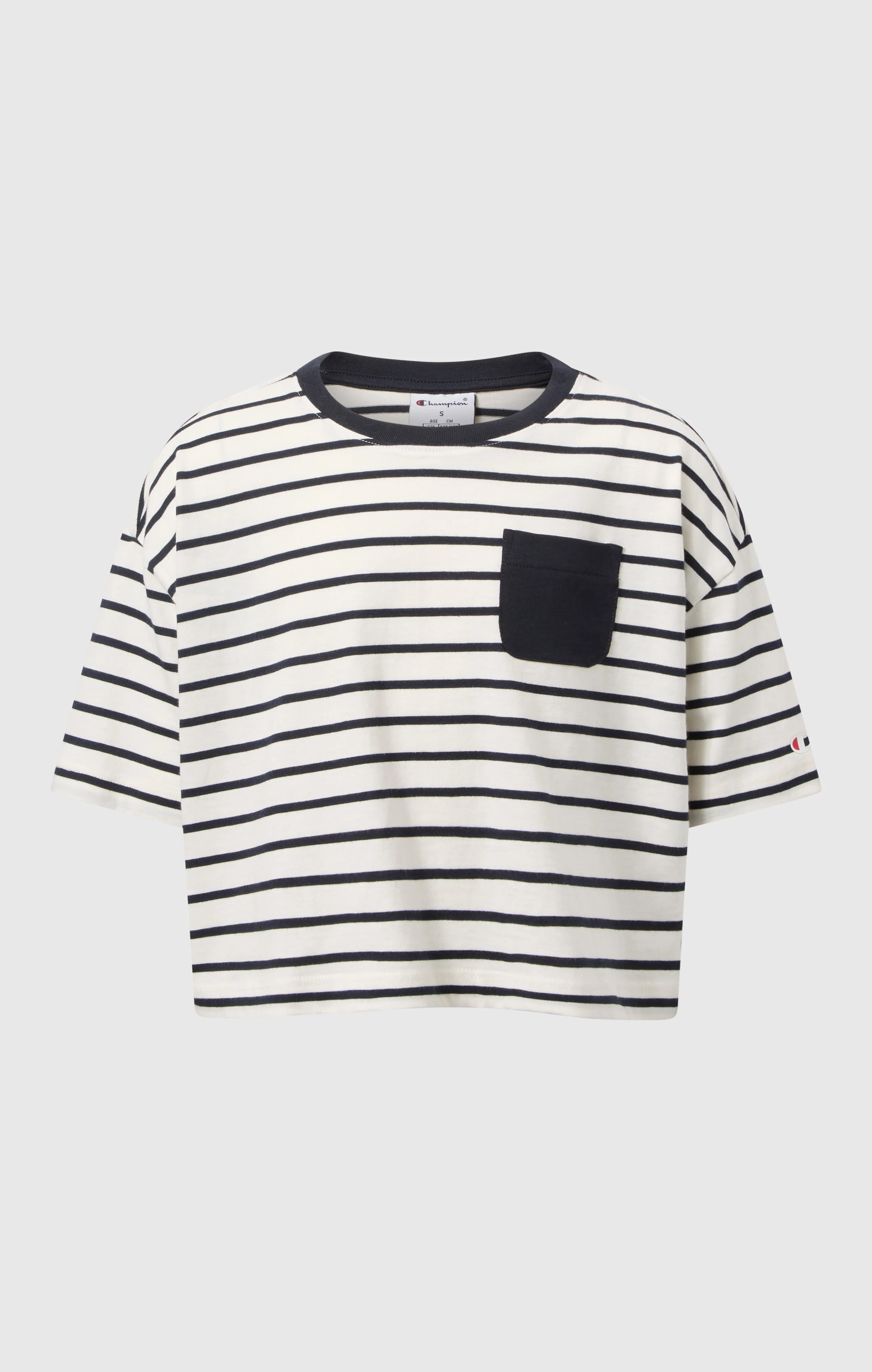 Girls’ Oversized Striped T-Shirt Icons - Image 4