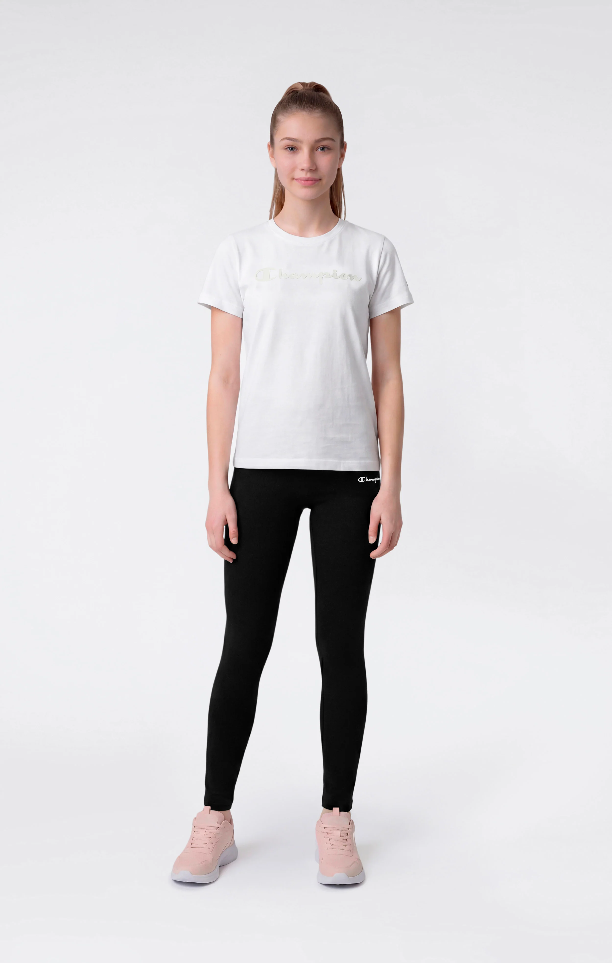 Girls’ Stretch Fabric Leggings Icons - Image 2