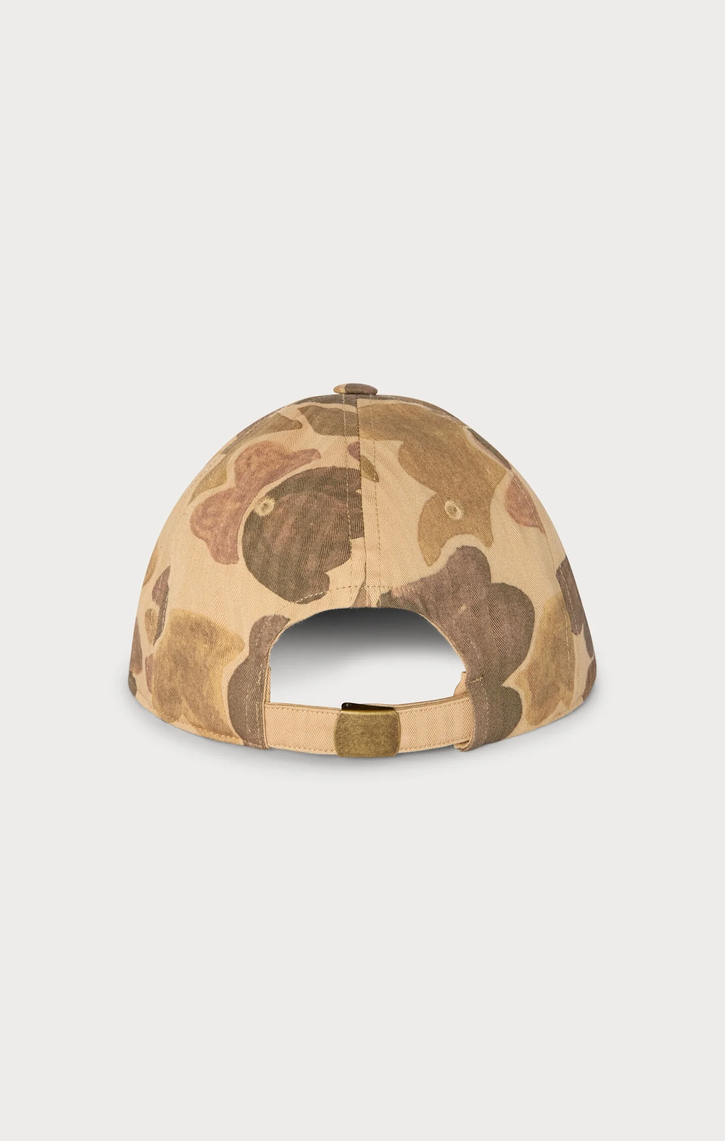 Herringbone Cotton Baseball Cap - Image 2