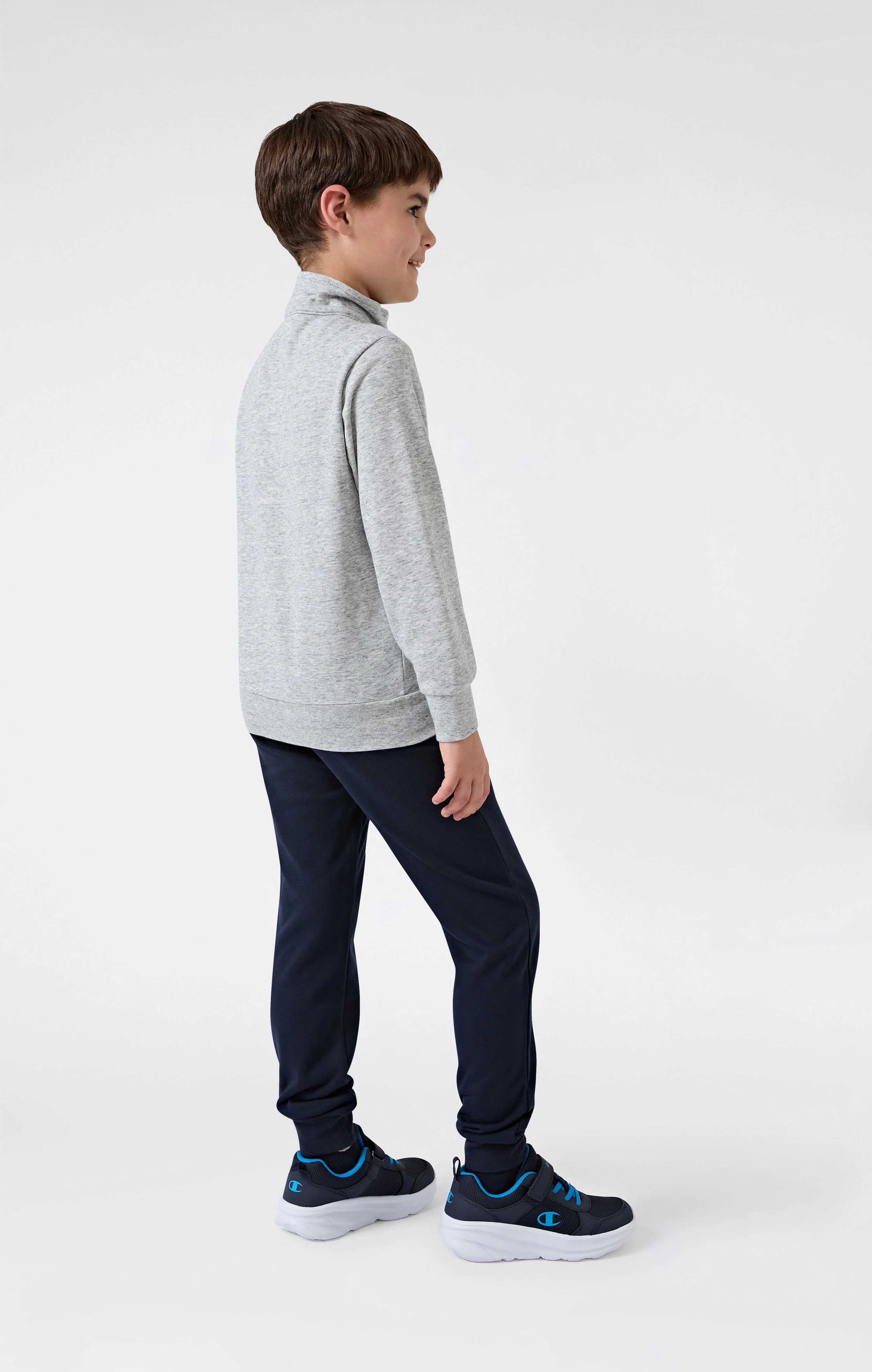 Kids’ Lightweight Terry Full-Zip Tracksuit - Image 3