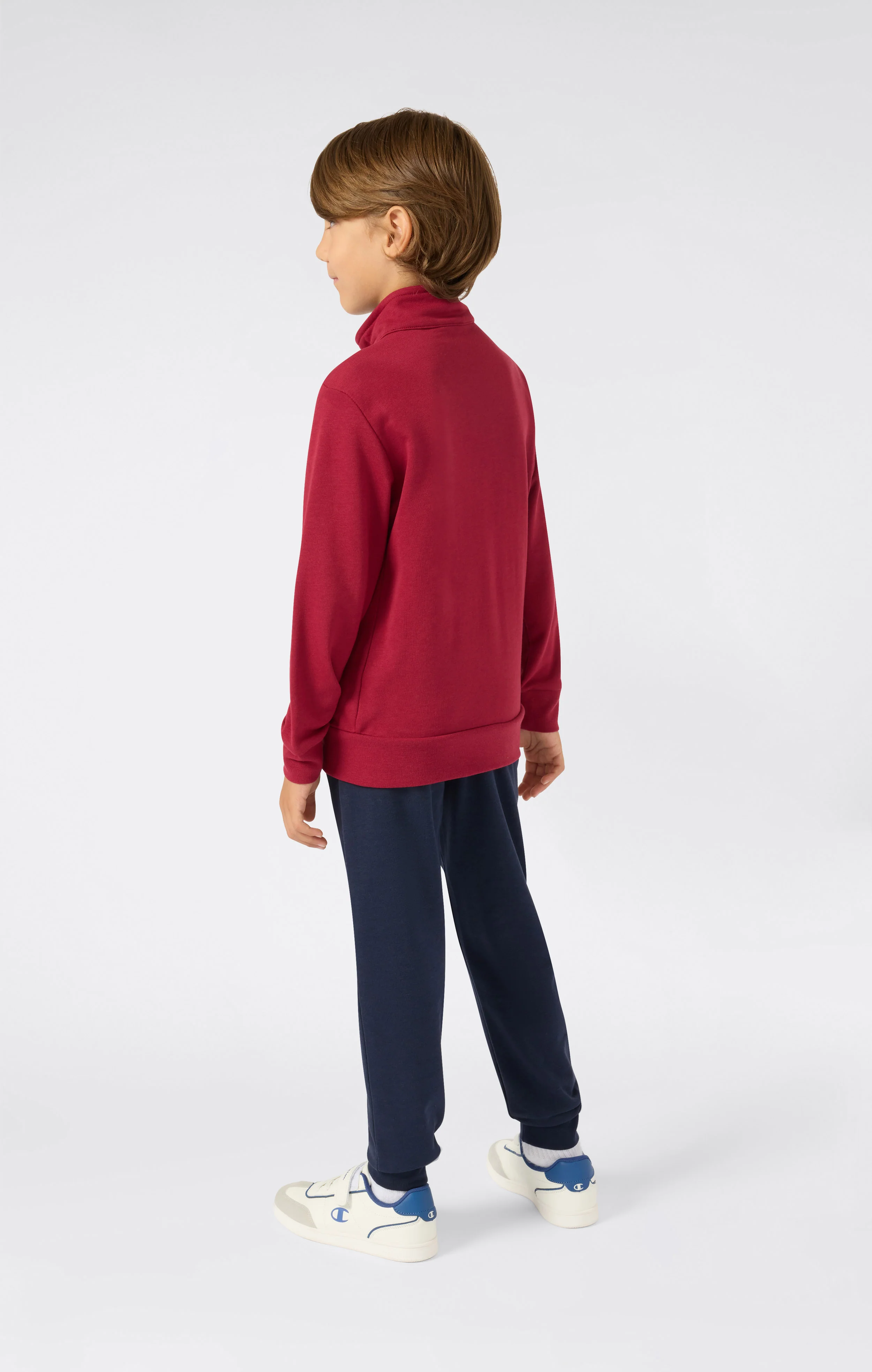 Kids’ Lightweight Terry Full-Zip Tracksuit - Image 3