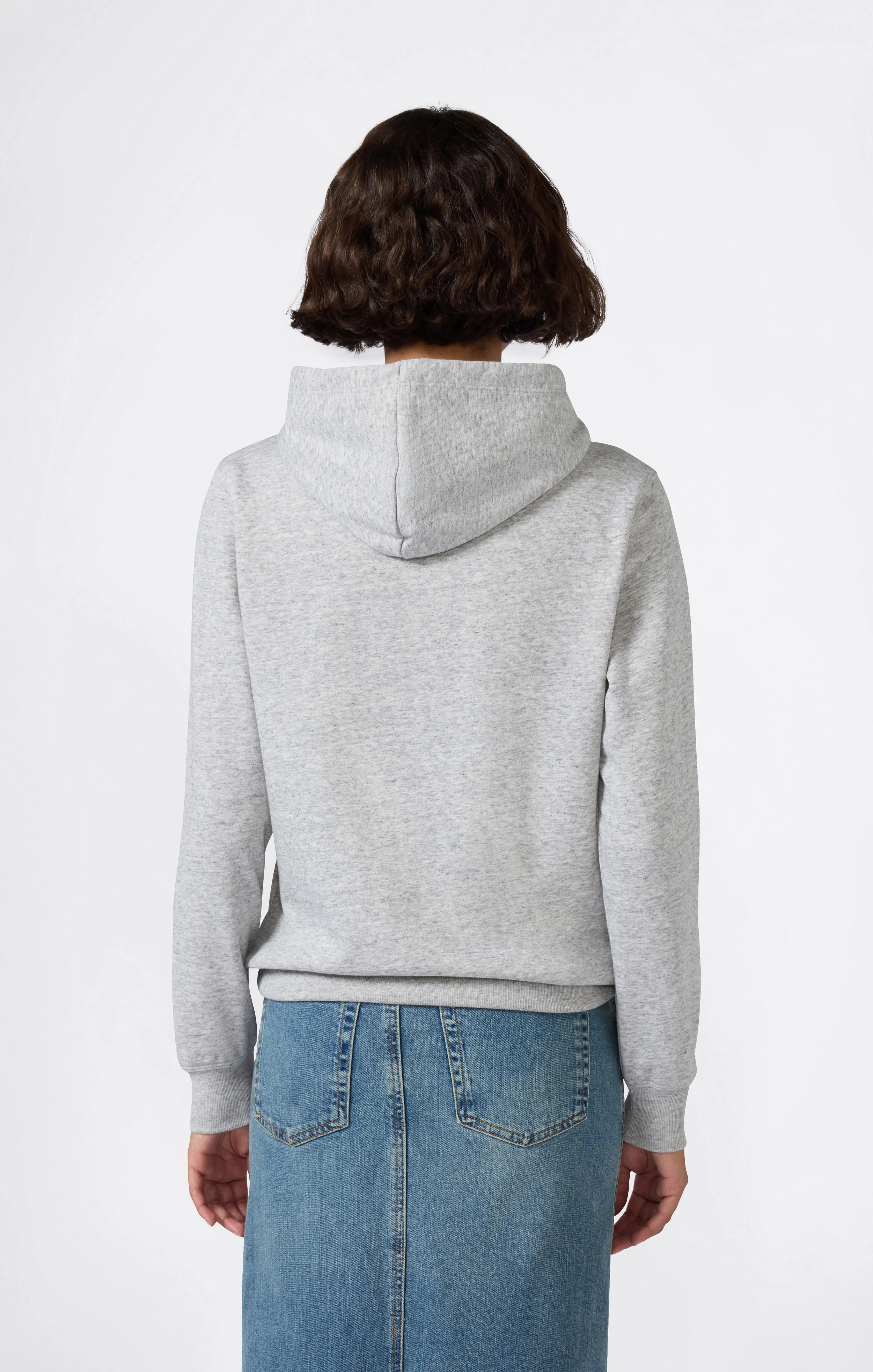 Lightweight Hoodie with Maxi Logo for Women - Image 4