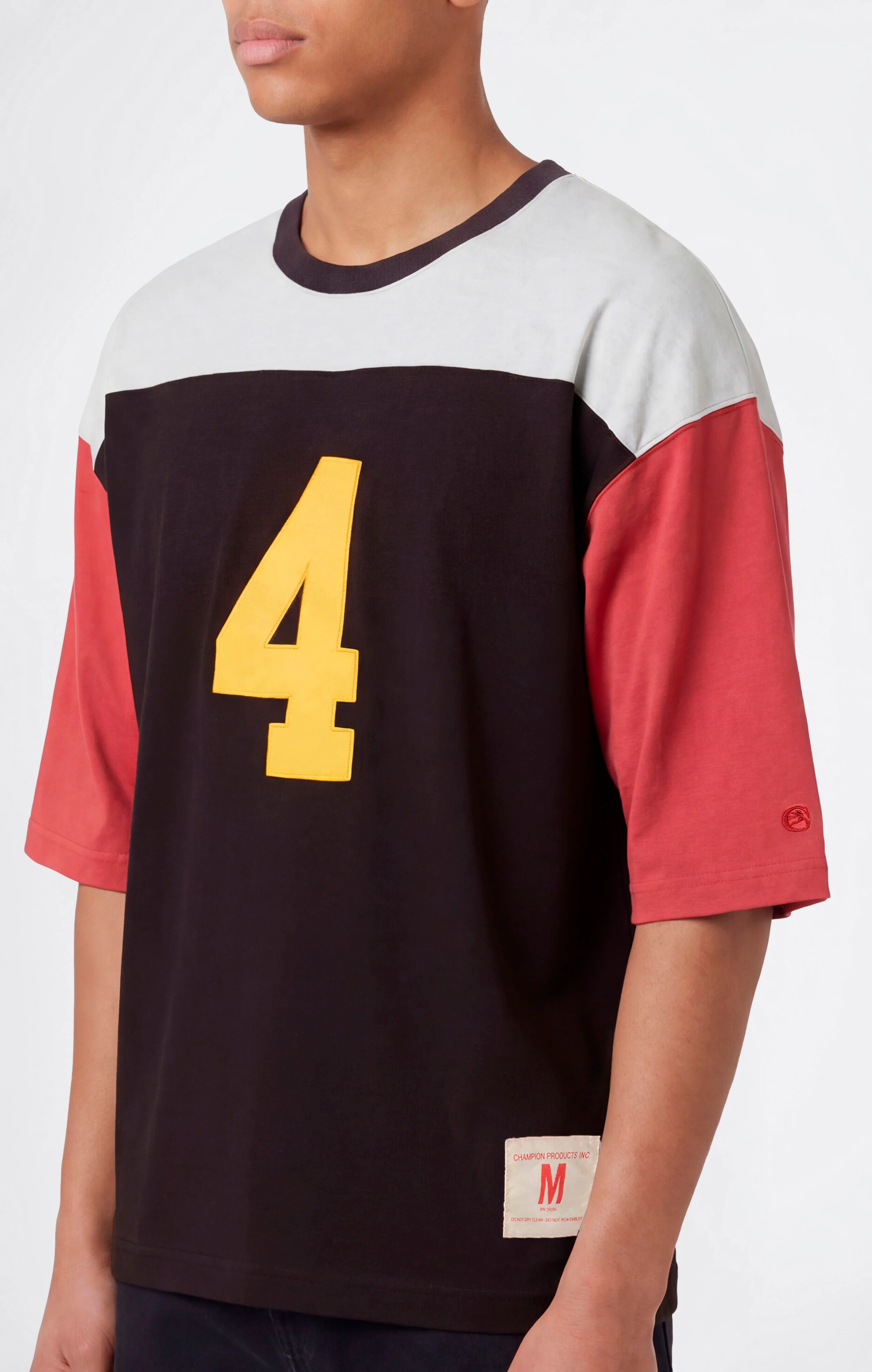 Men’s 3/4 Sleeve Football-Inspired T-Shirt Time Capsule - Image 4