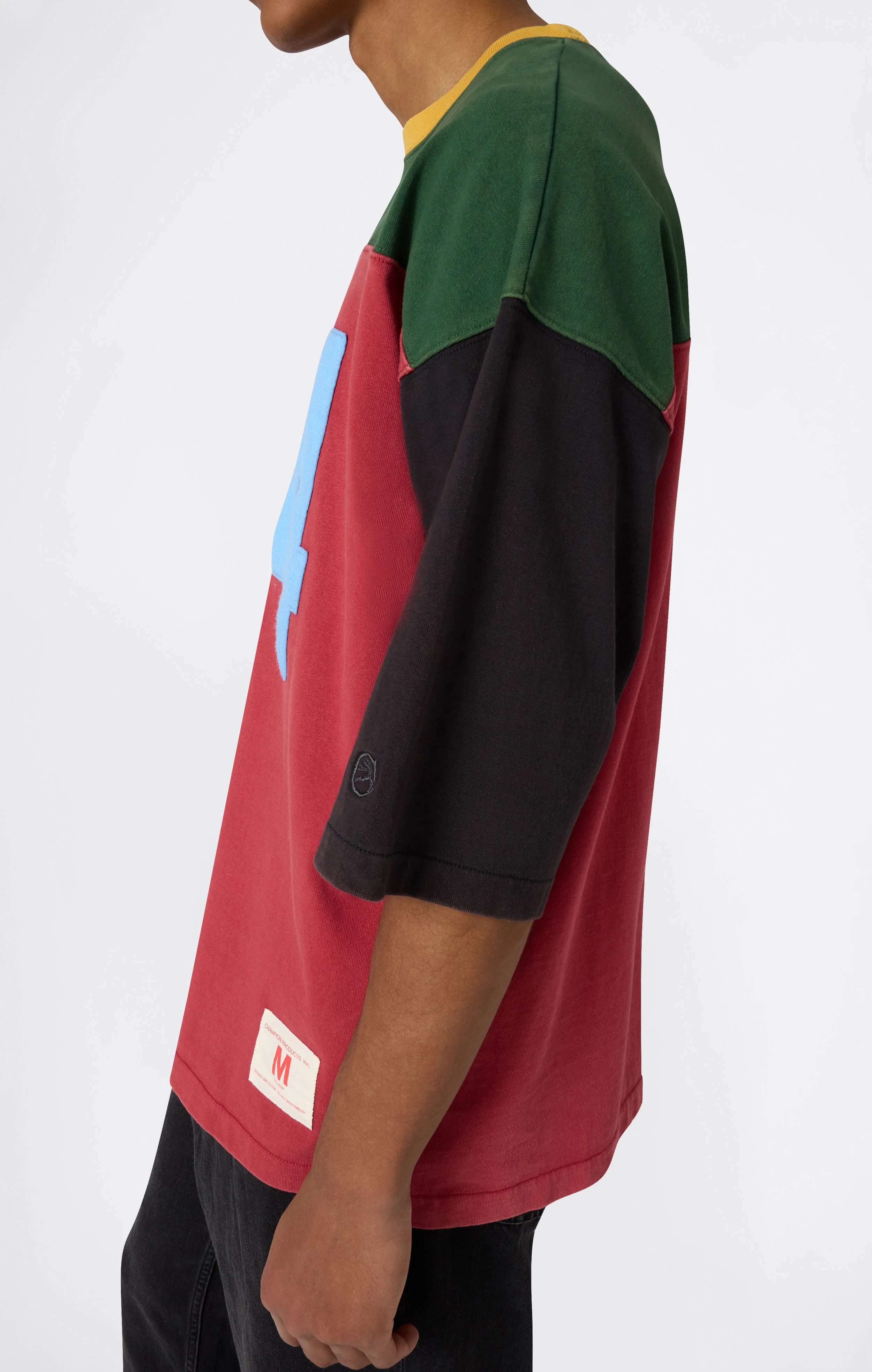 Men’s 3/4 Sleeve Football-Inspired T-Shirt Time Capsule - Image 2
