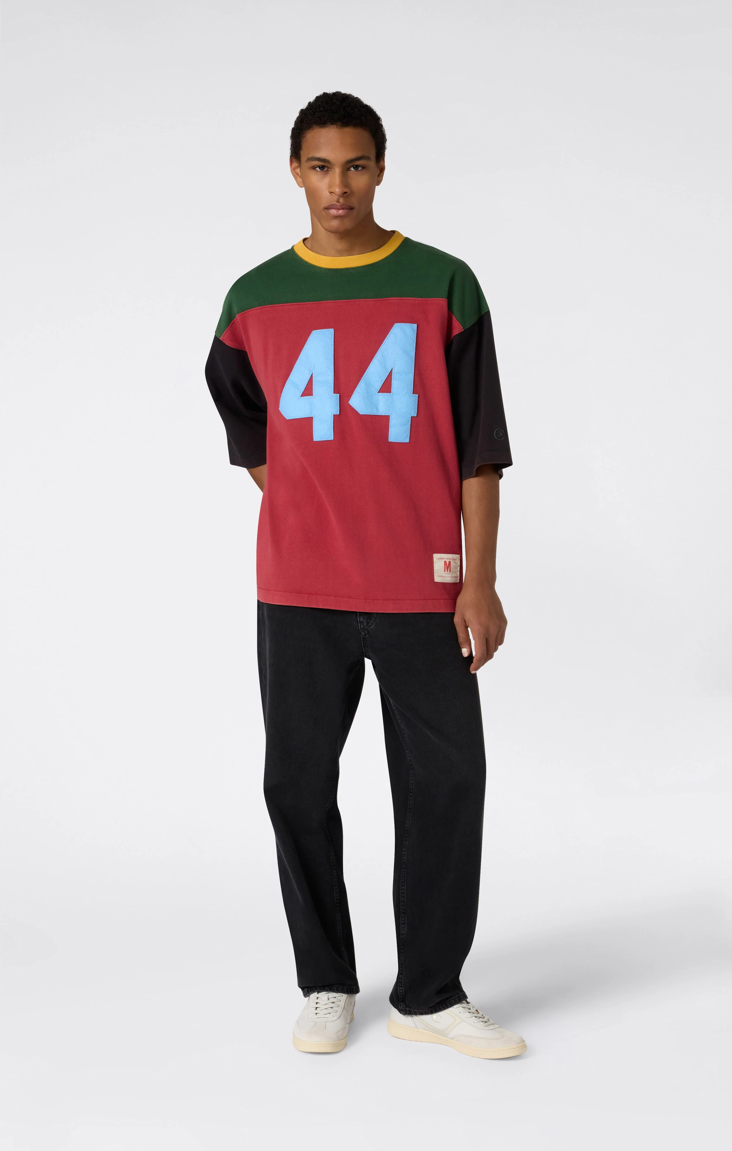 Men’s 3/4 Sleeve Football-Inspired T-Shirt Time Capsule - Image 4