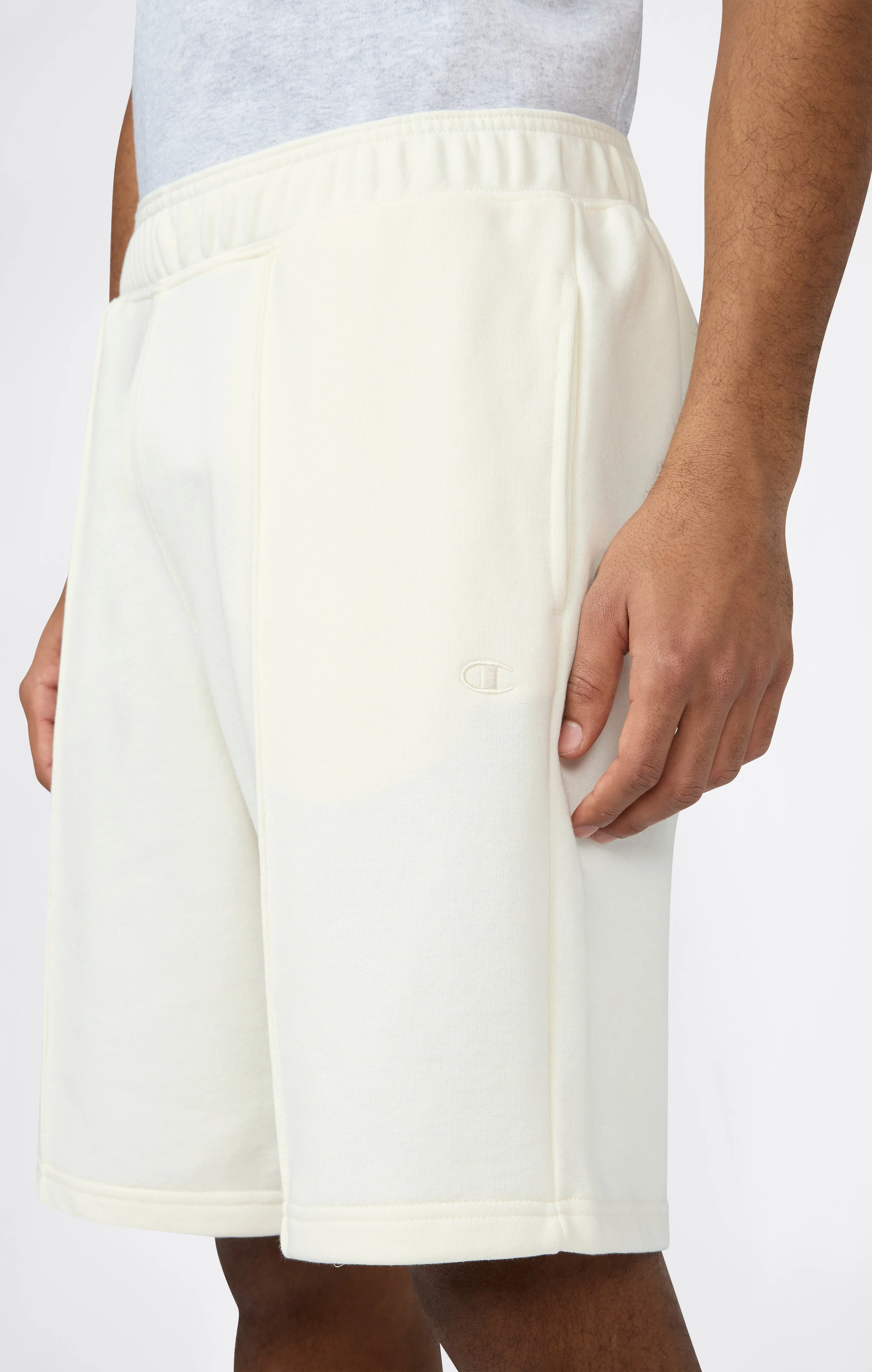 Men’s 9’’ Bermuda Shorts with Stitched Pintuck Icons - Image 4