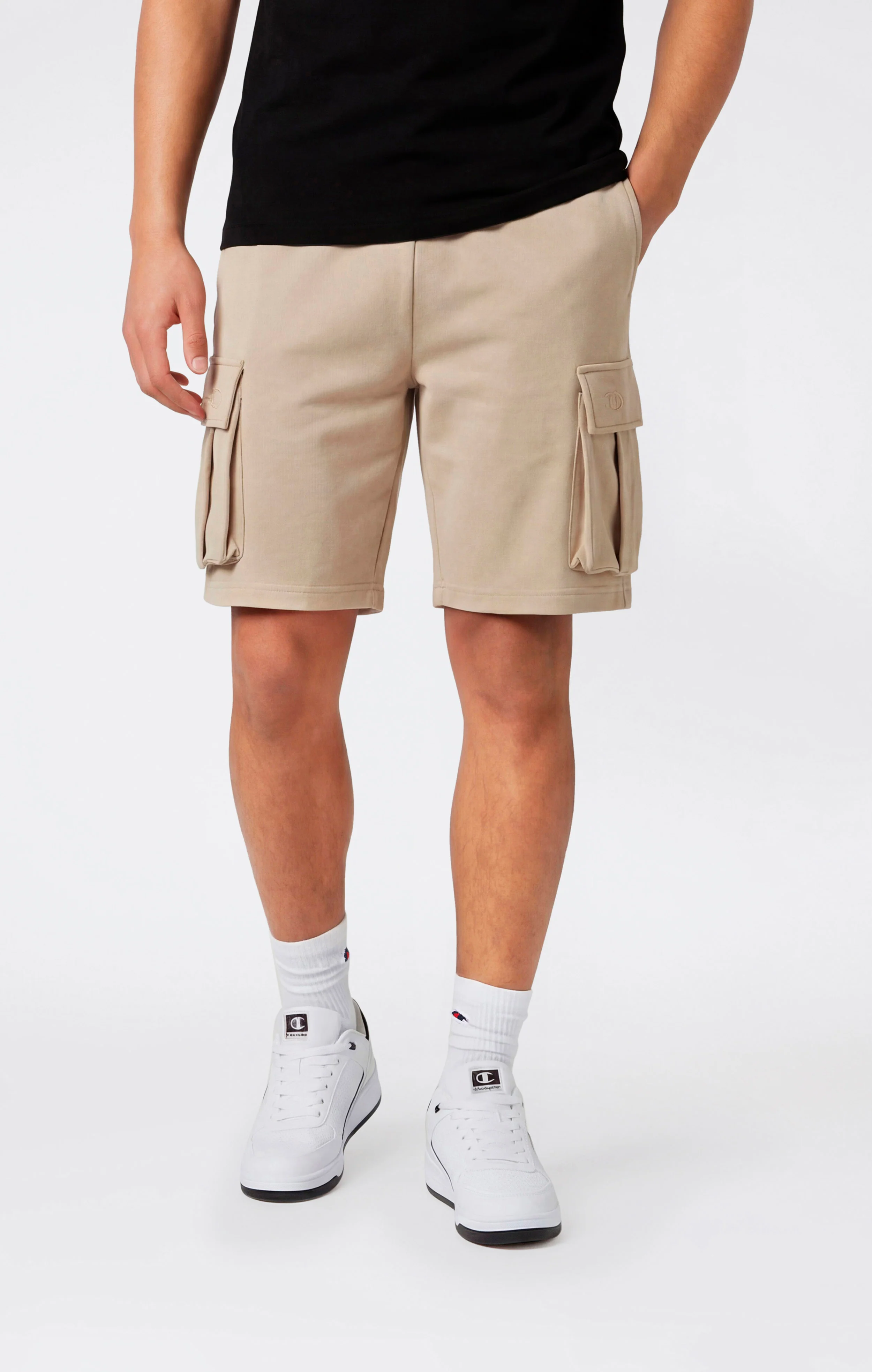 Men’s 9” Fleece Cargo Shorts Icons