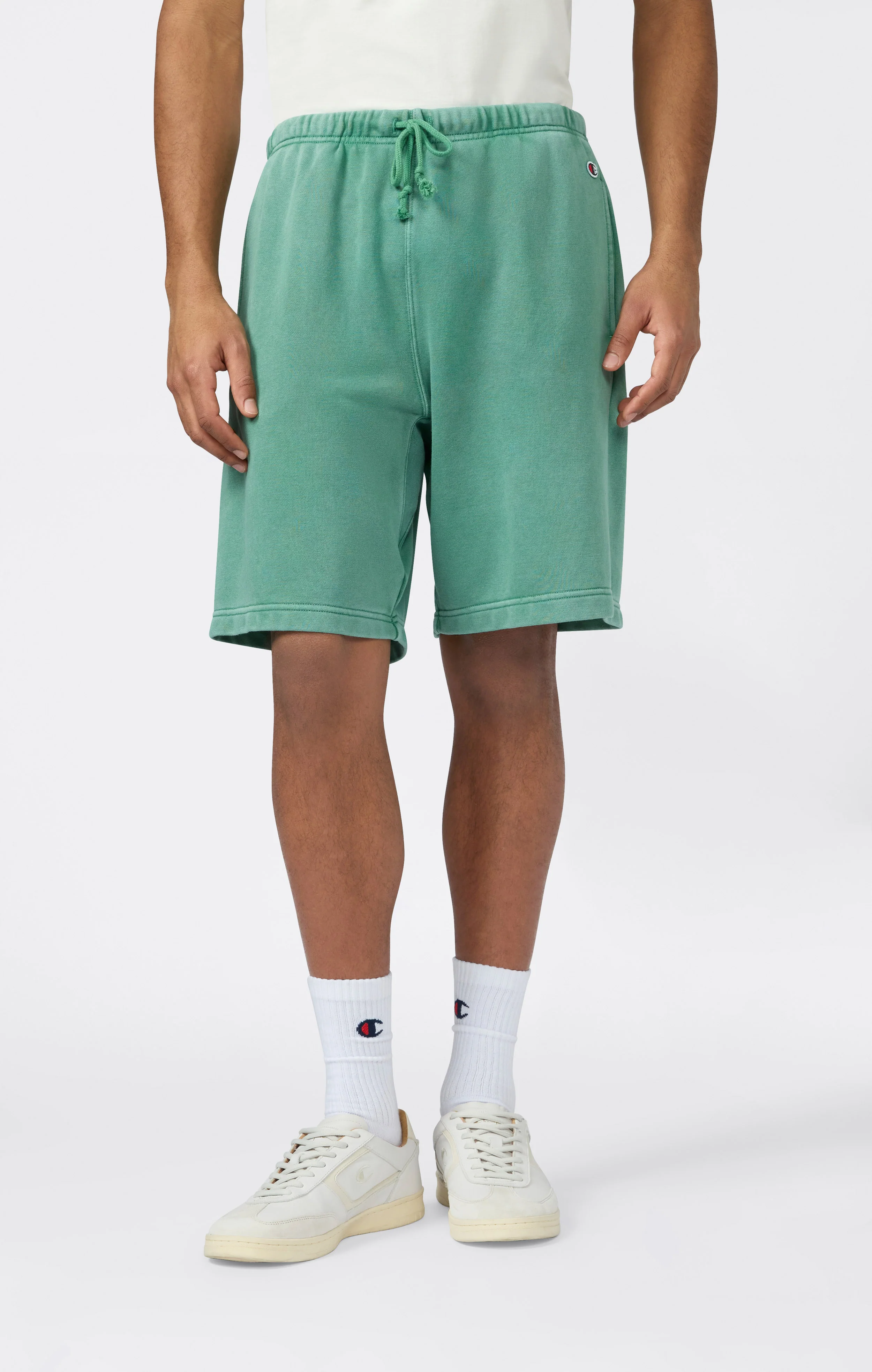 Men’s 9" Washed Effect Bermuda Shorts Icons