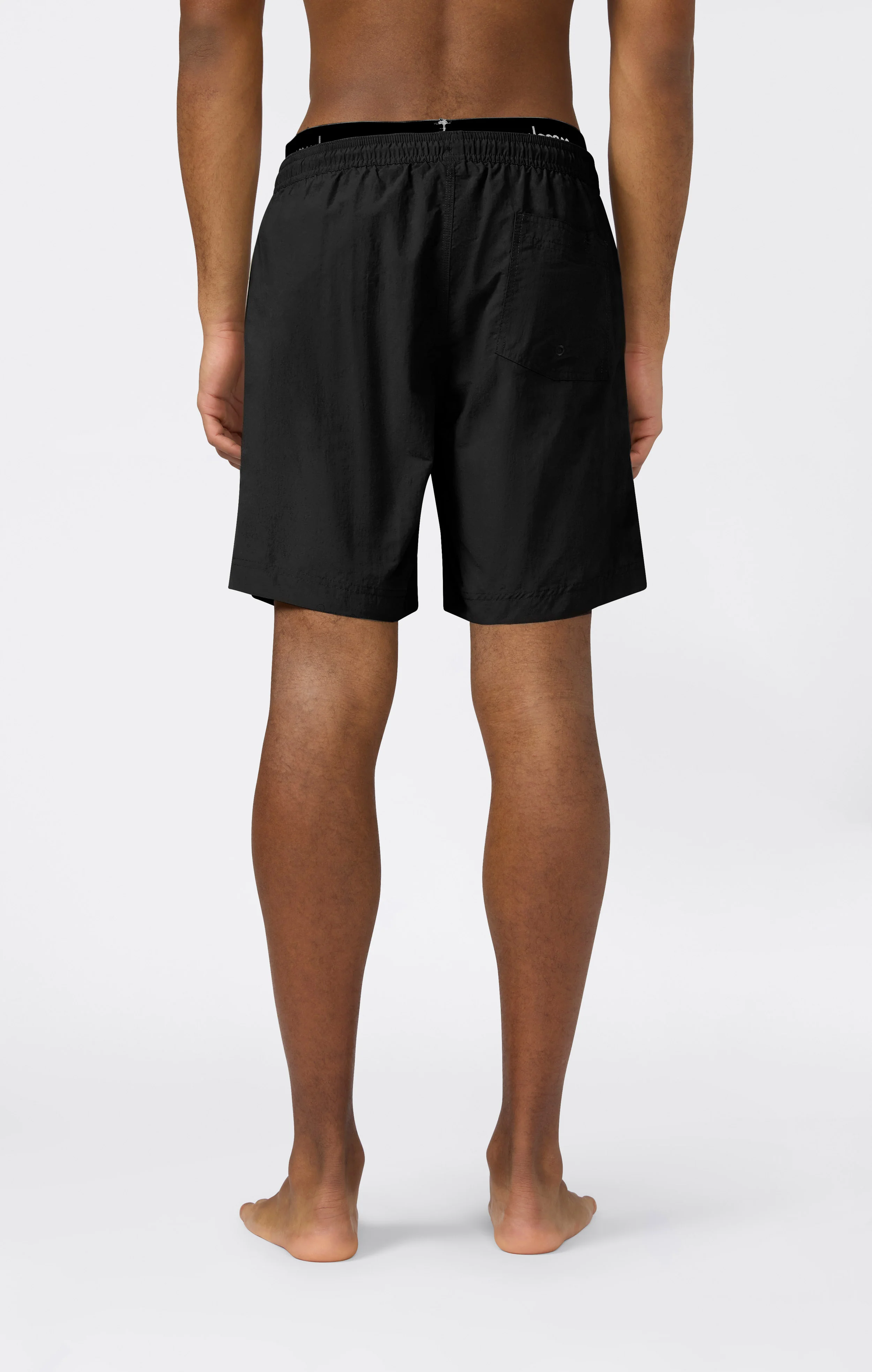 Men’s Board Fit Swim Shorts with Elasticated Waistband - Image 3