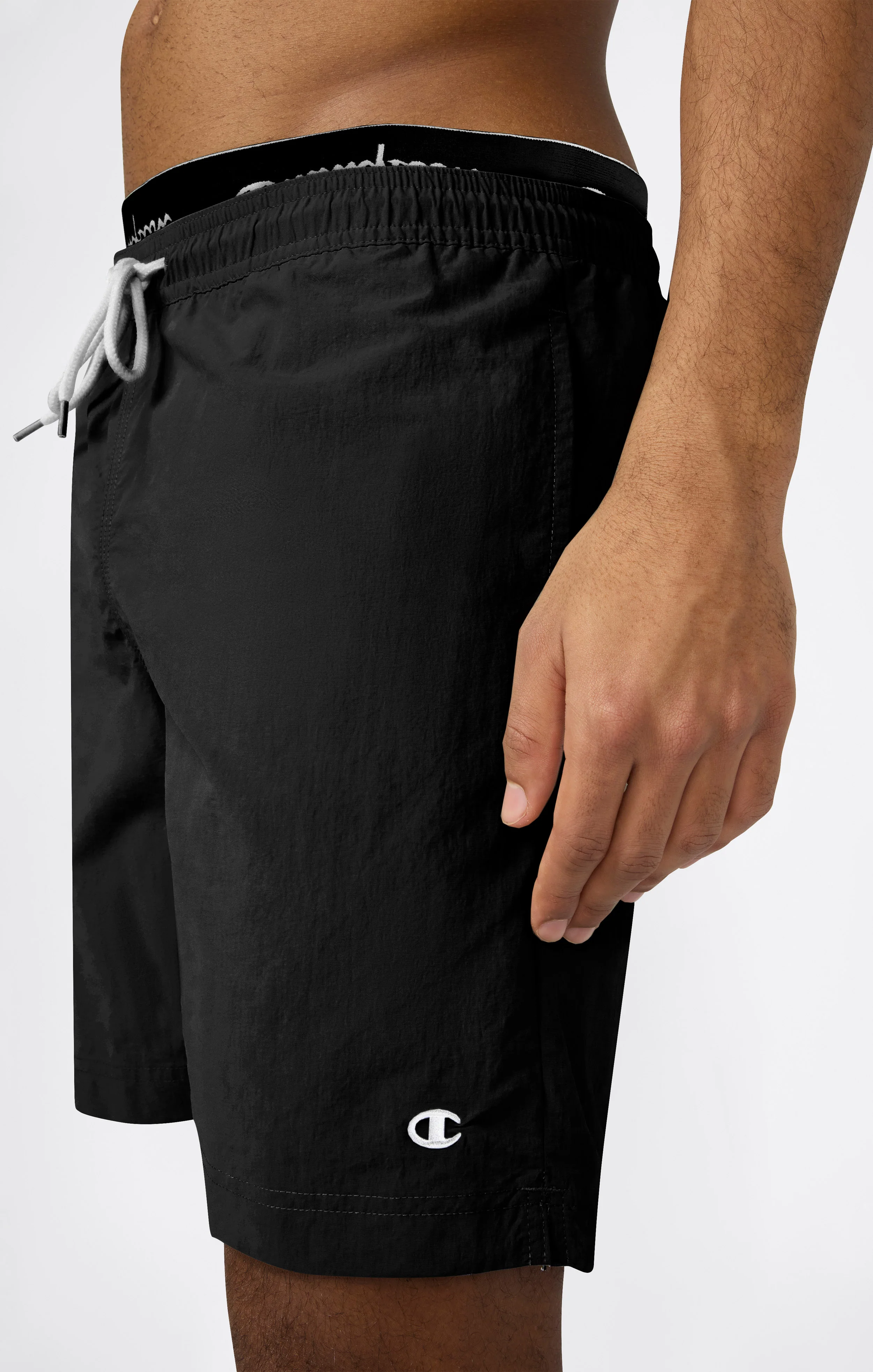 Men’s Board Fit Swim Shorts with Elasticated Waistband - Image 4
