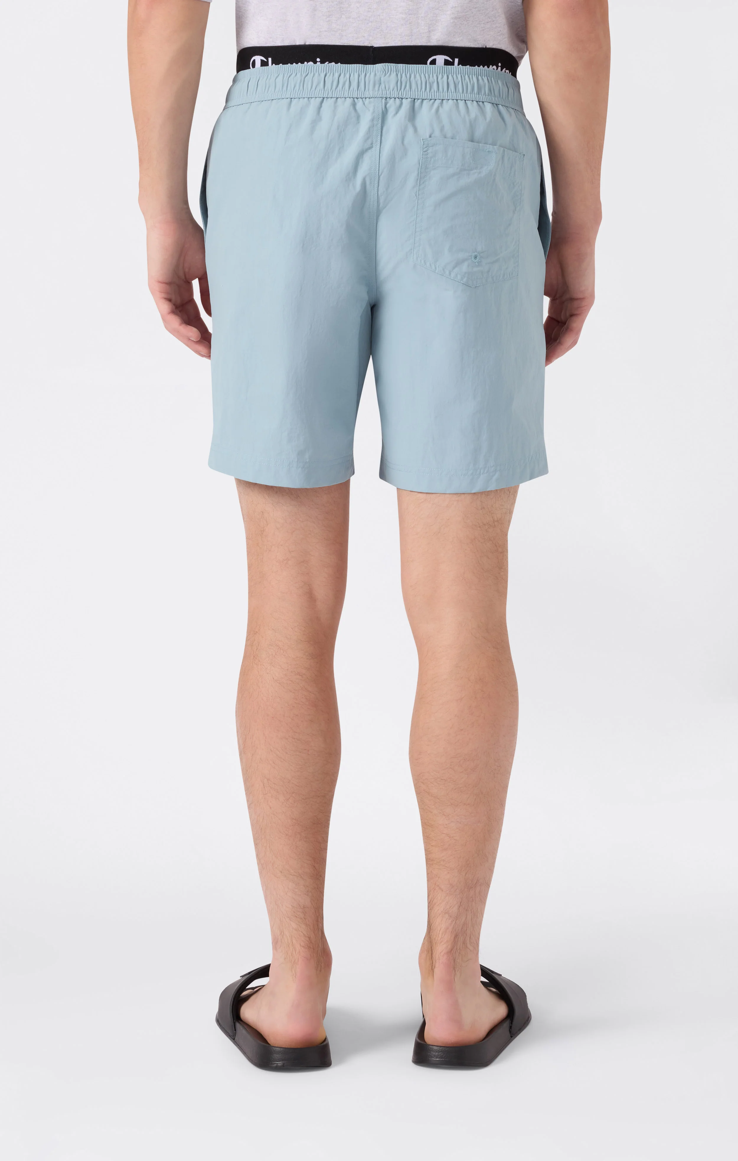 Men’s Board Fit Swim Shorts with Elasticated Waistband - Image 3