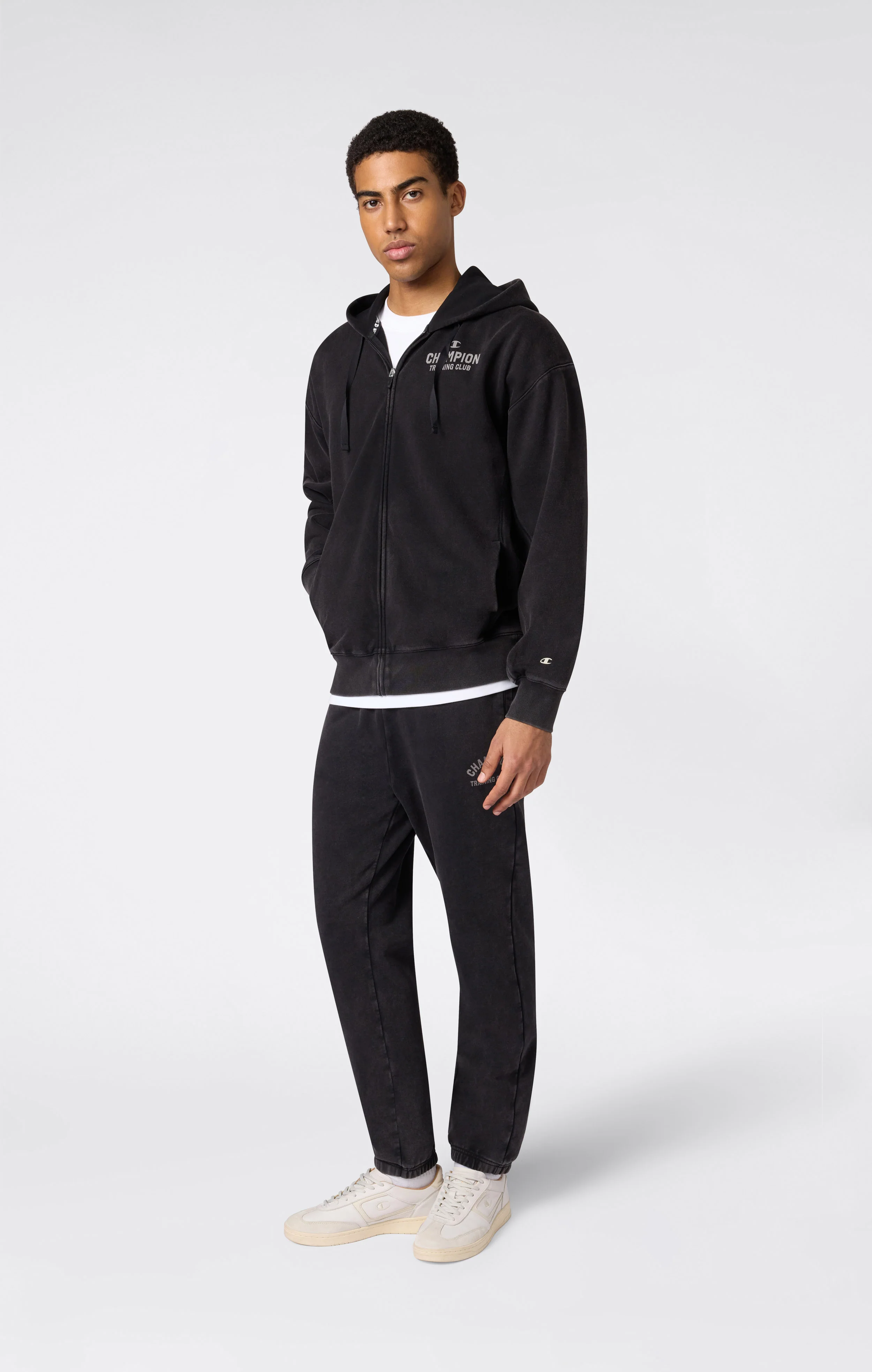 Men’s Boxing-Inspired Full Zip Hoodie - Image 2