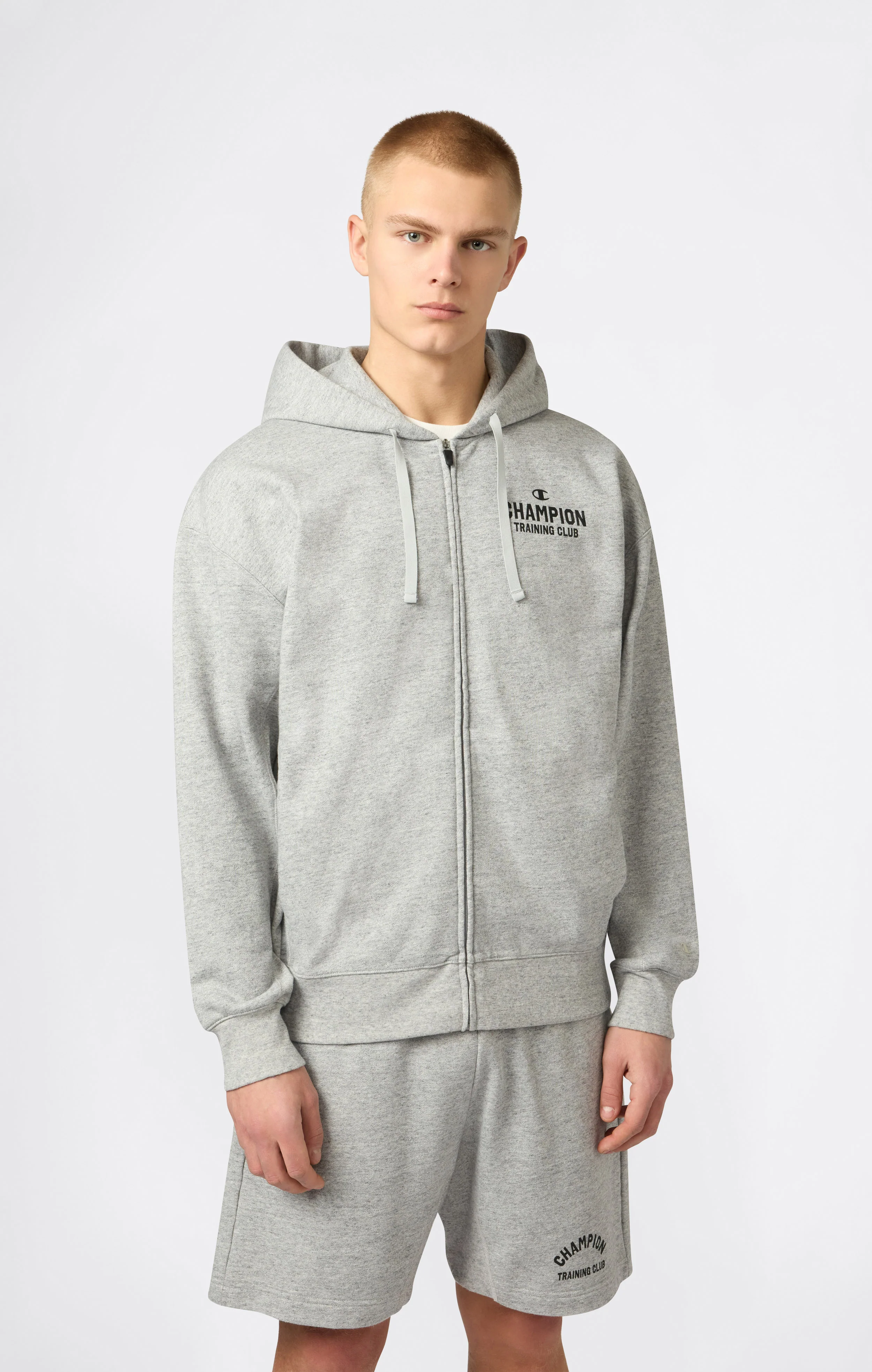 Men’s Boxing-Inspired Full Zip Hoodie