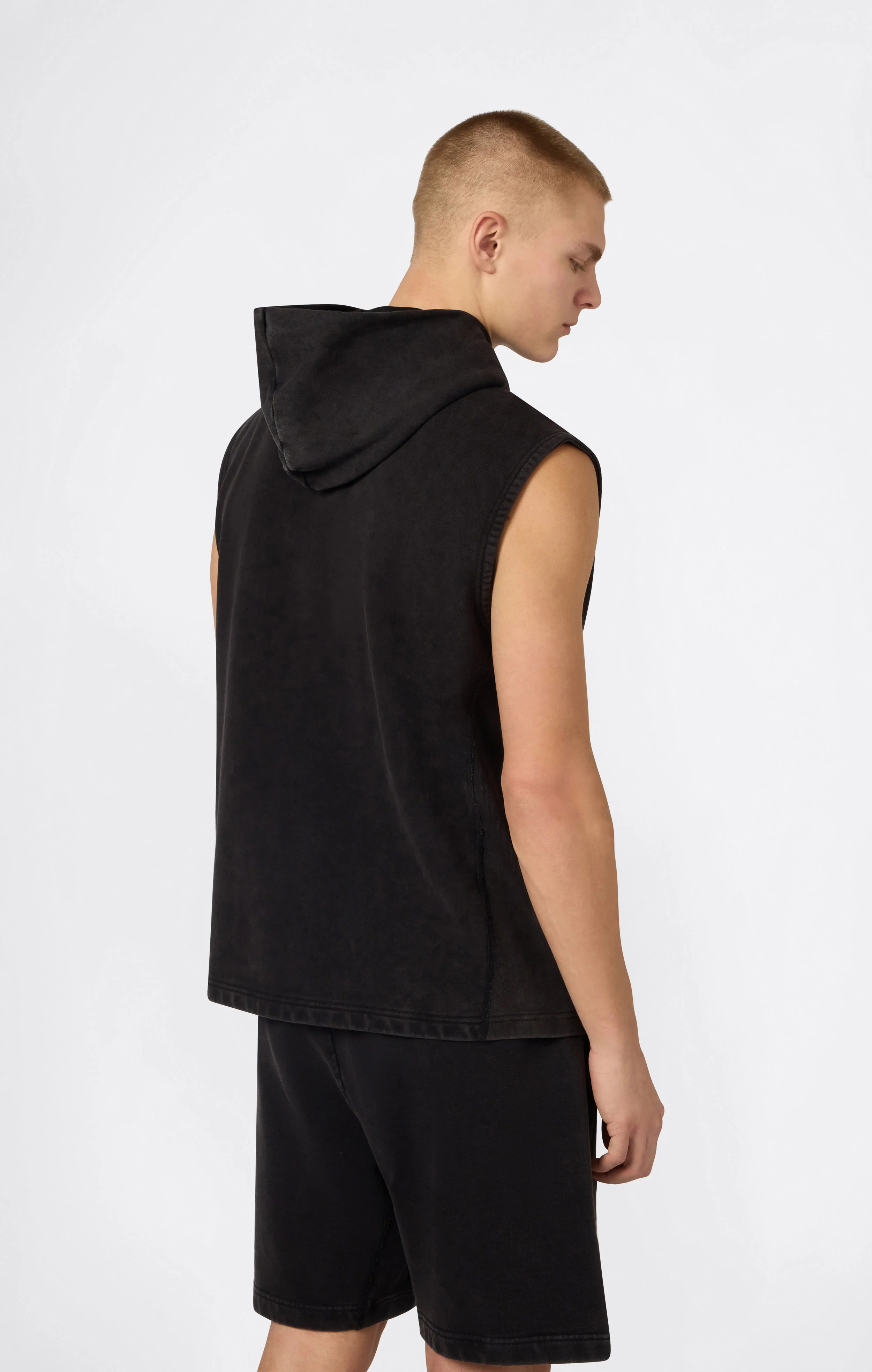 Men’s Boxing-Inspired Hooded Tank Top - Image 4