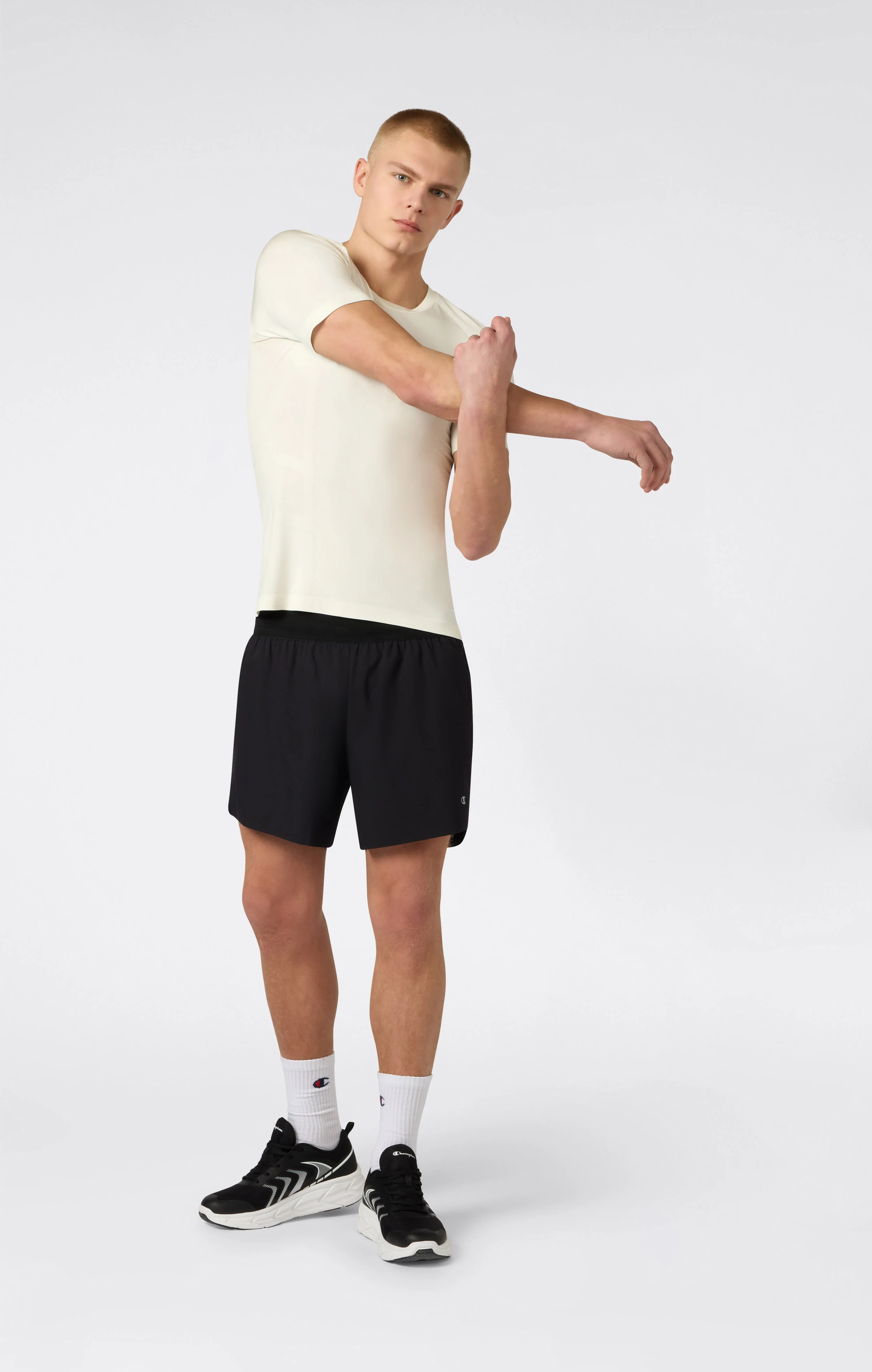 Men’s Breathable Back & Quick Dry Seamless T-Shirt - Image 2