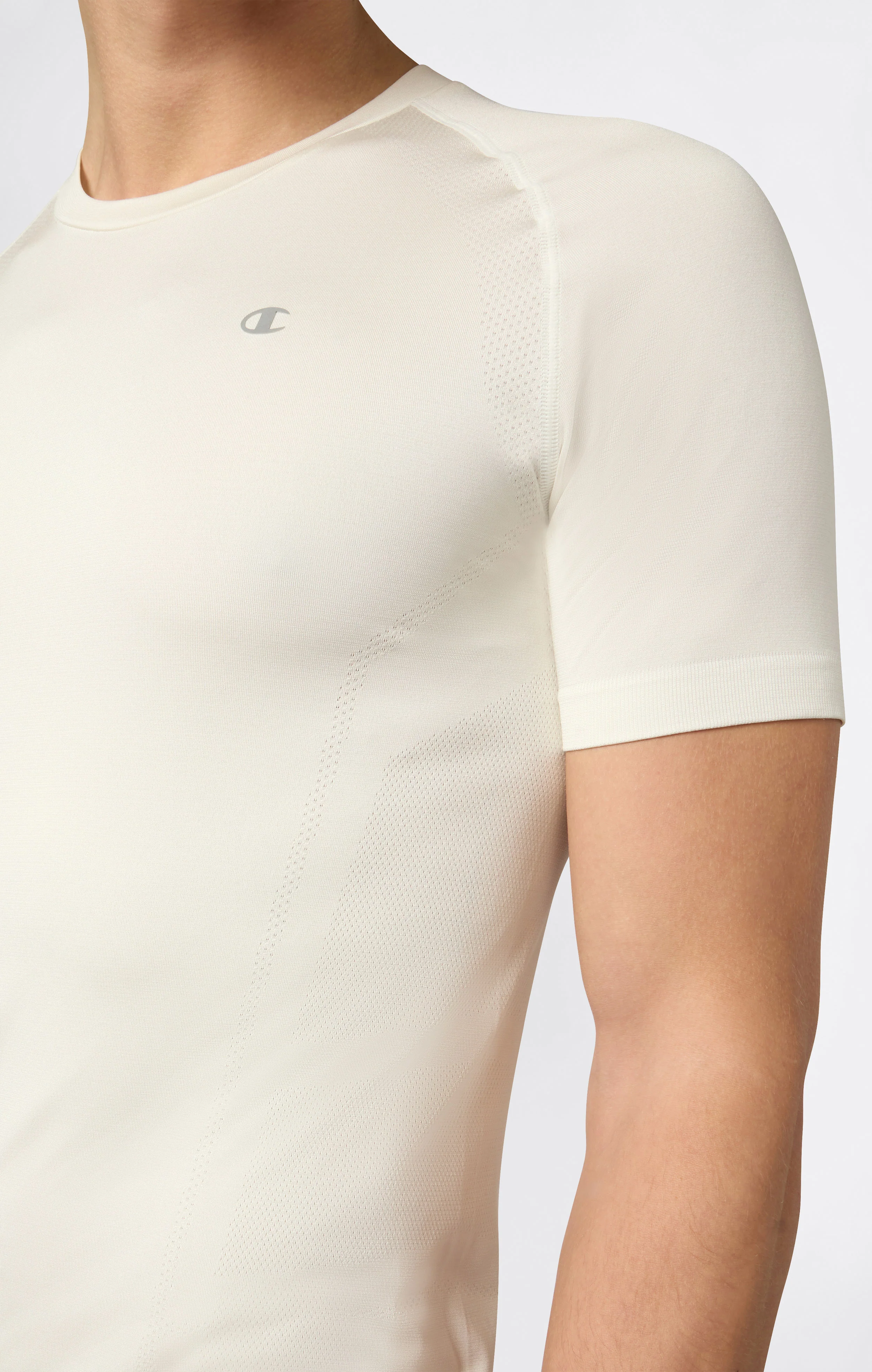 Men’s Breathable Back & Quick Dry Seamless T-Shirt - Image 3