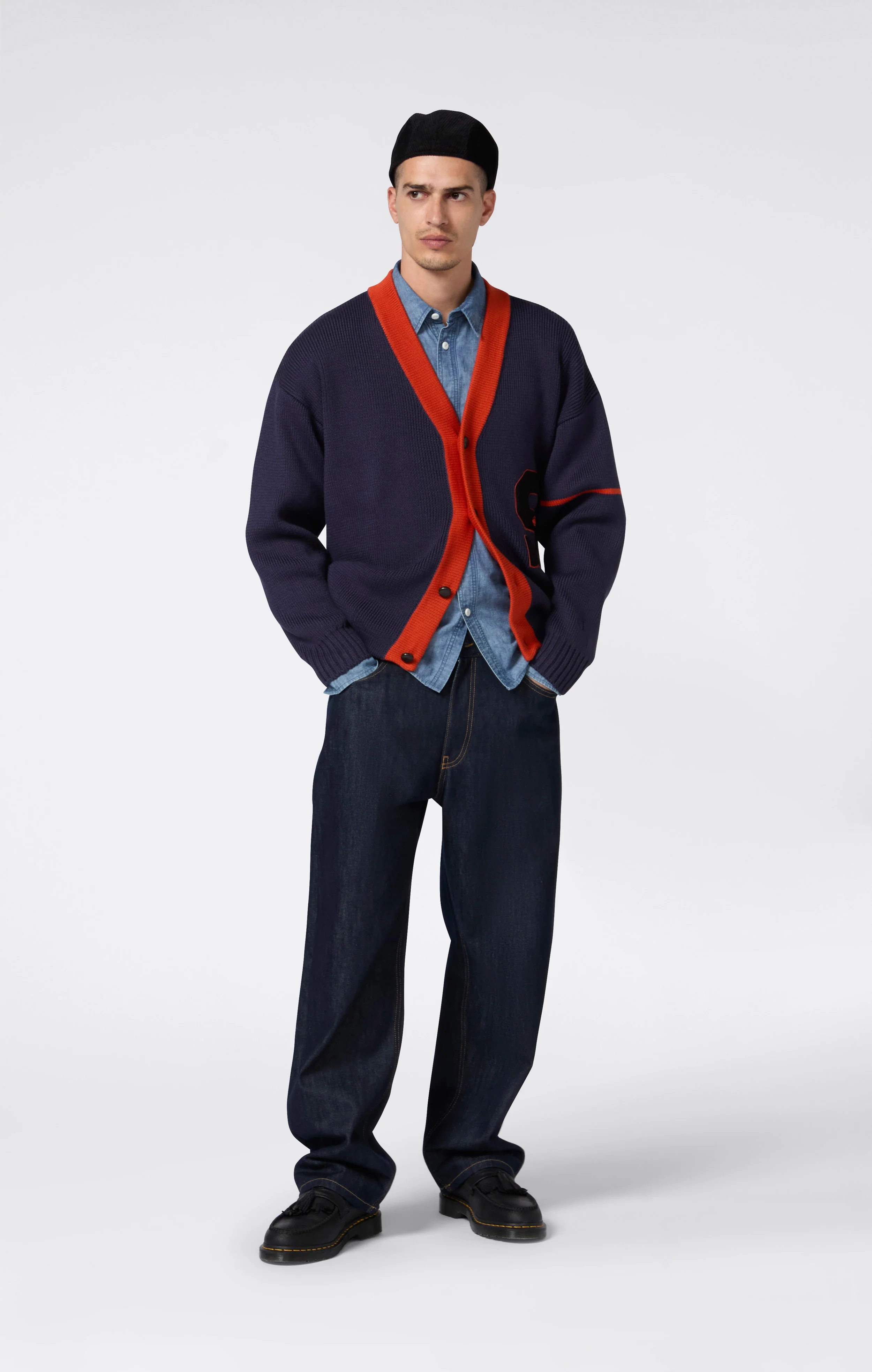 Men’s Cardigan Wool Blend Index & Archives Lighthouse - Image 2