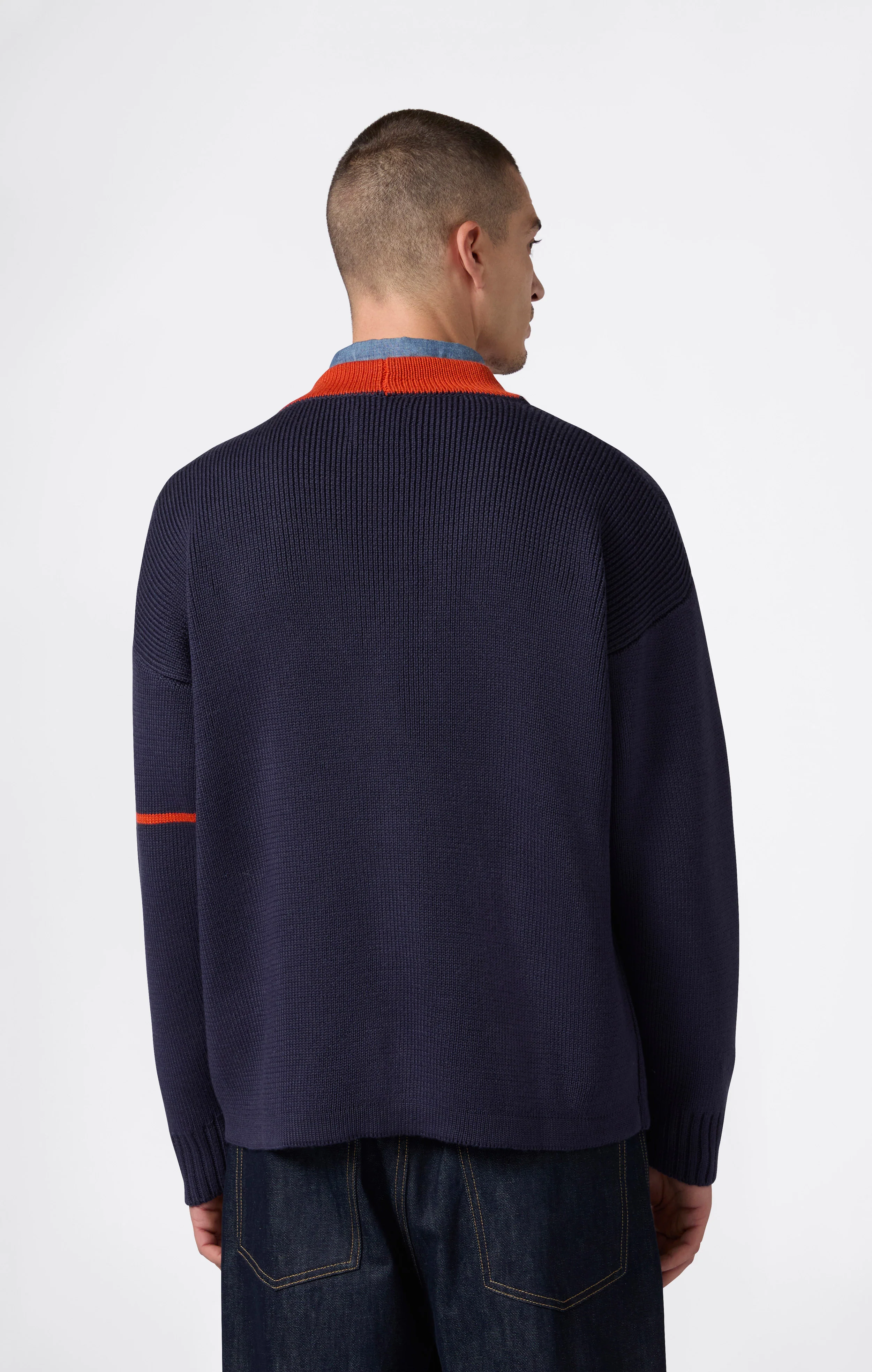 Men’s Cardigan Wool Blend Index & Archives Lighthouse - Image 5