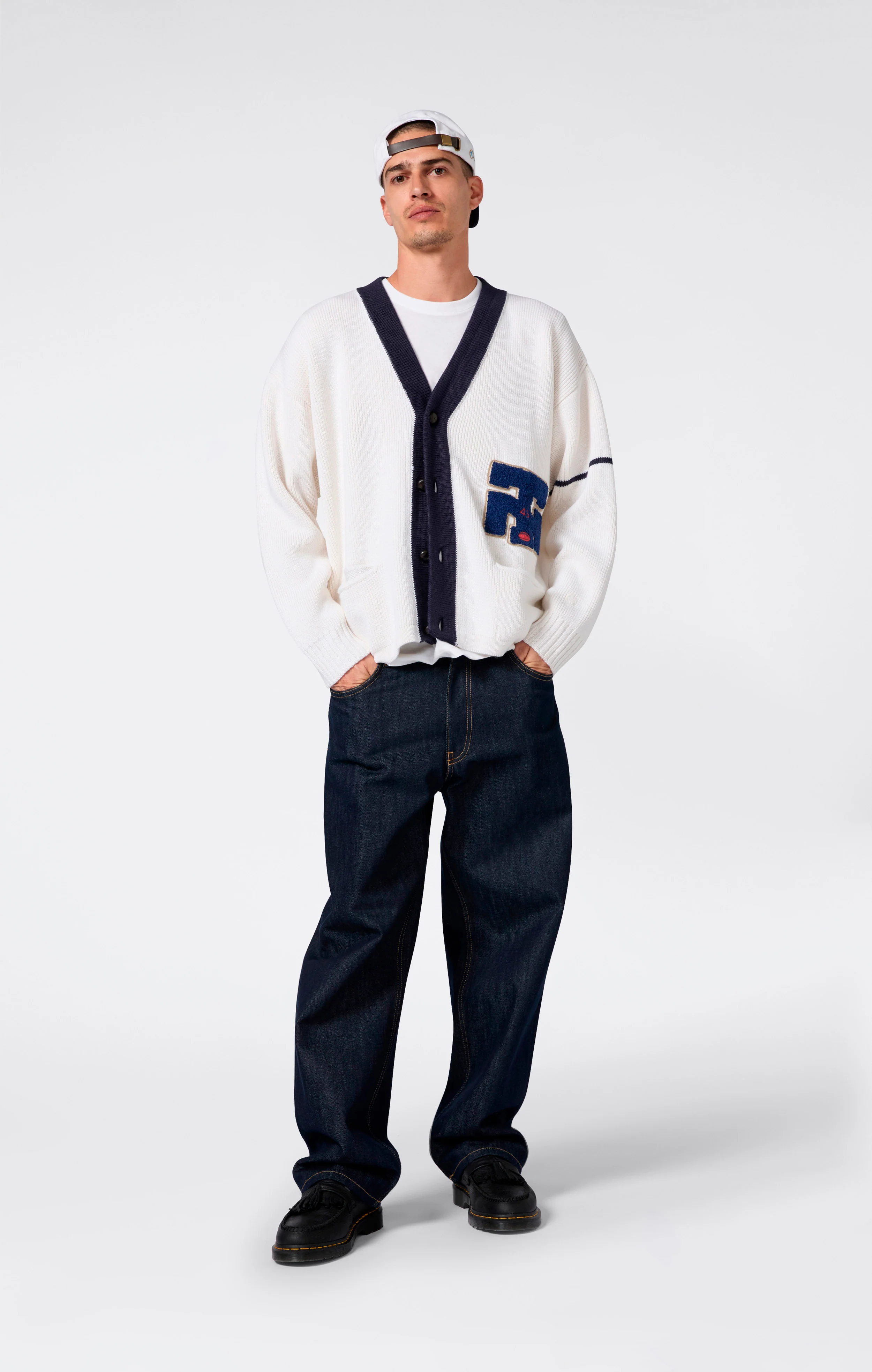 Men’s Cardigan Wool Blend Index & Archives Lighthouse - Image 2