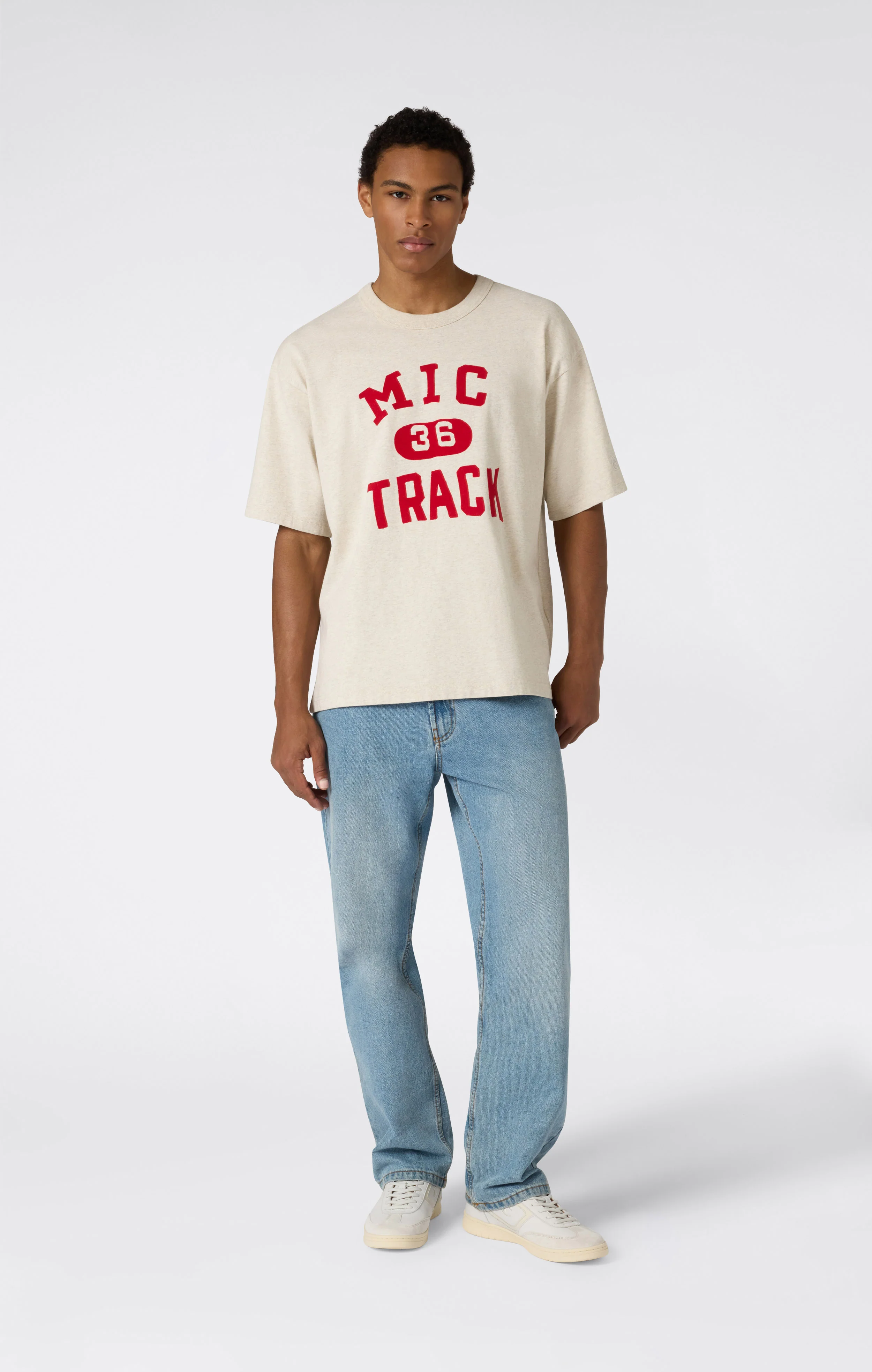 Men’s Collegiate-Inspired Crewneck T-Shirt Time Capsule - Image 4