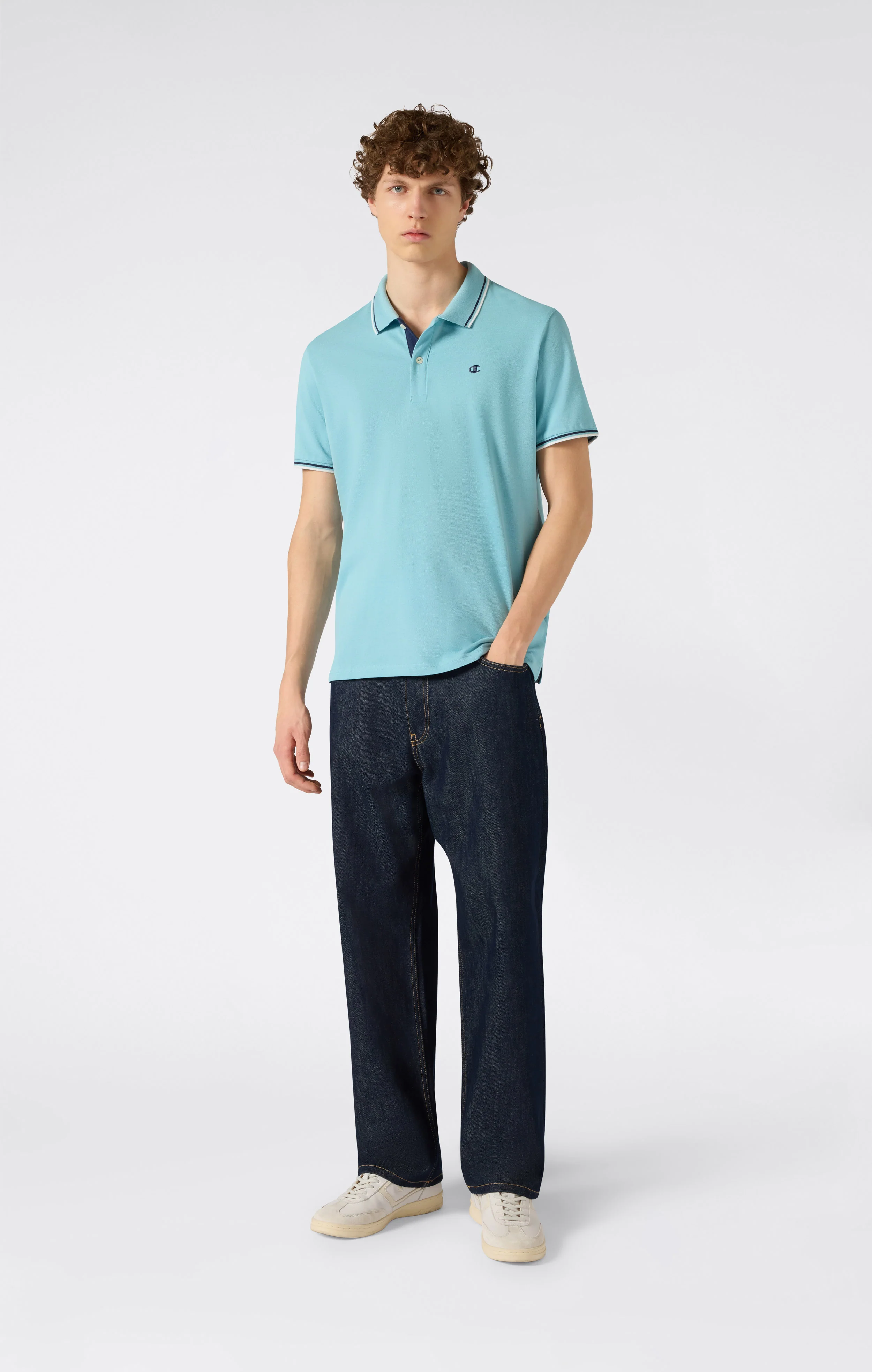 Men's Cotton Pique Polo - Image 2