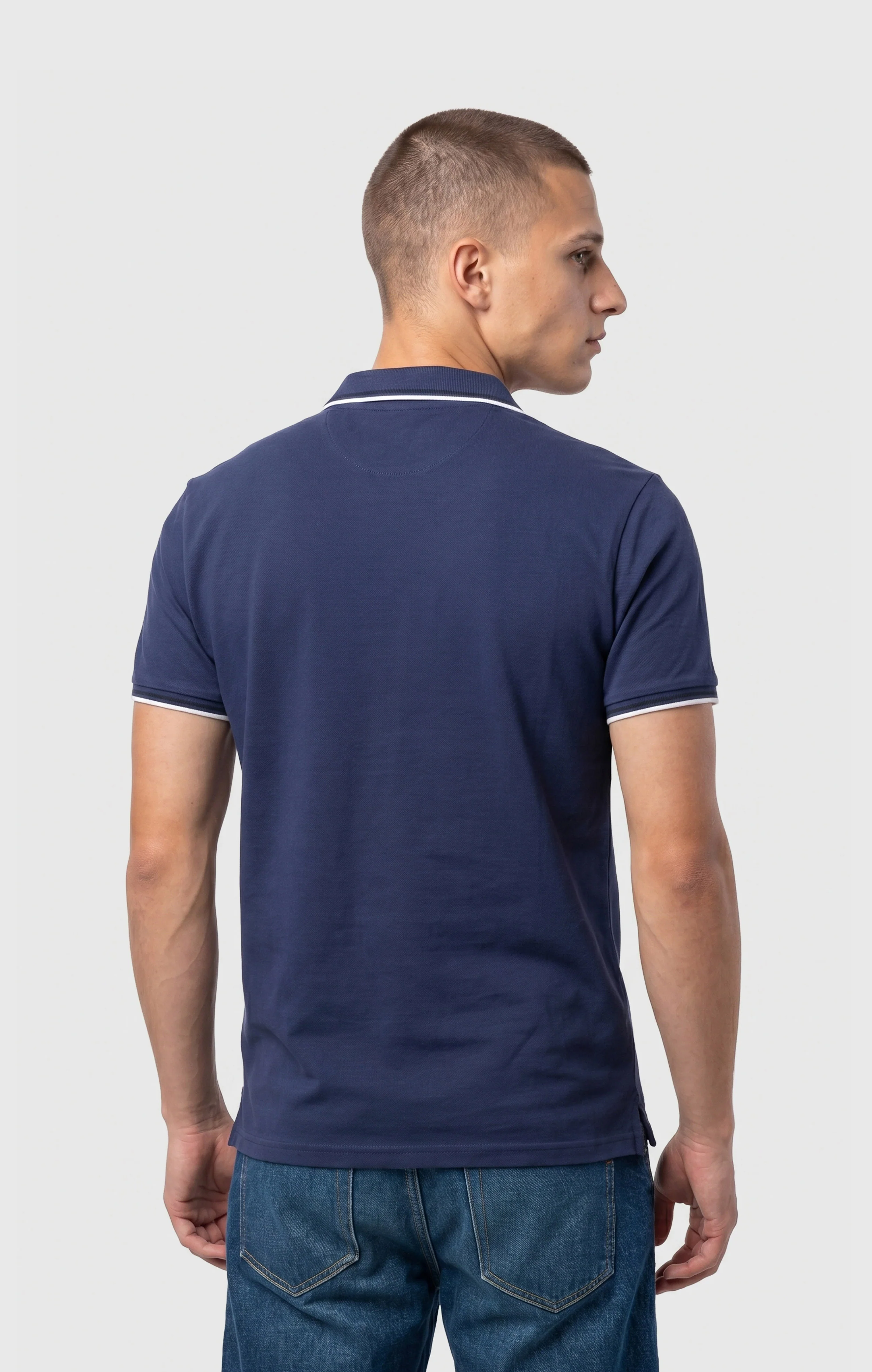 Men's Cotton Pique Polo - Image 3
