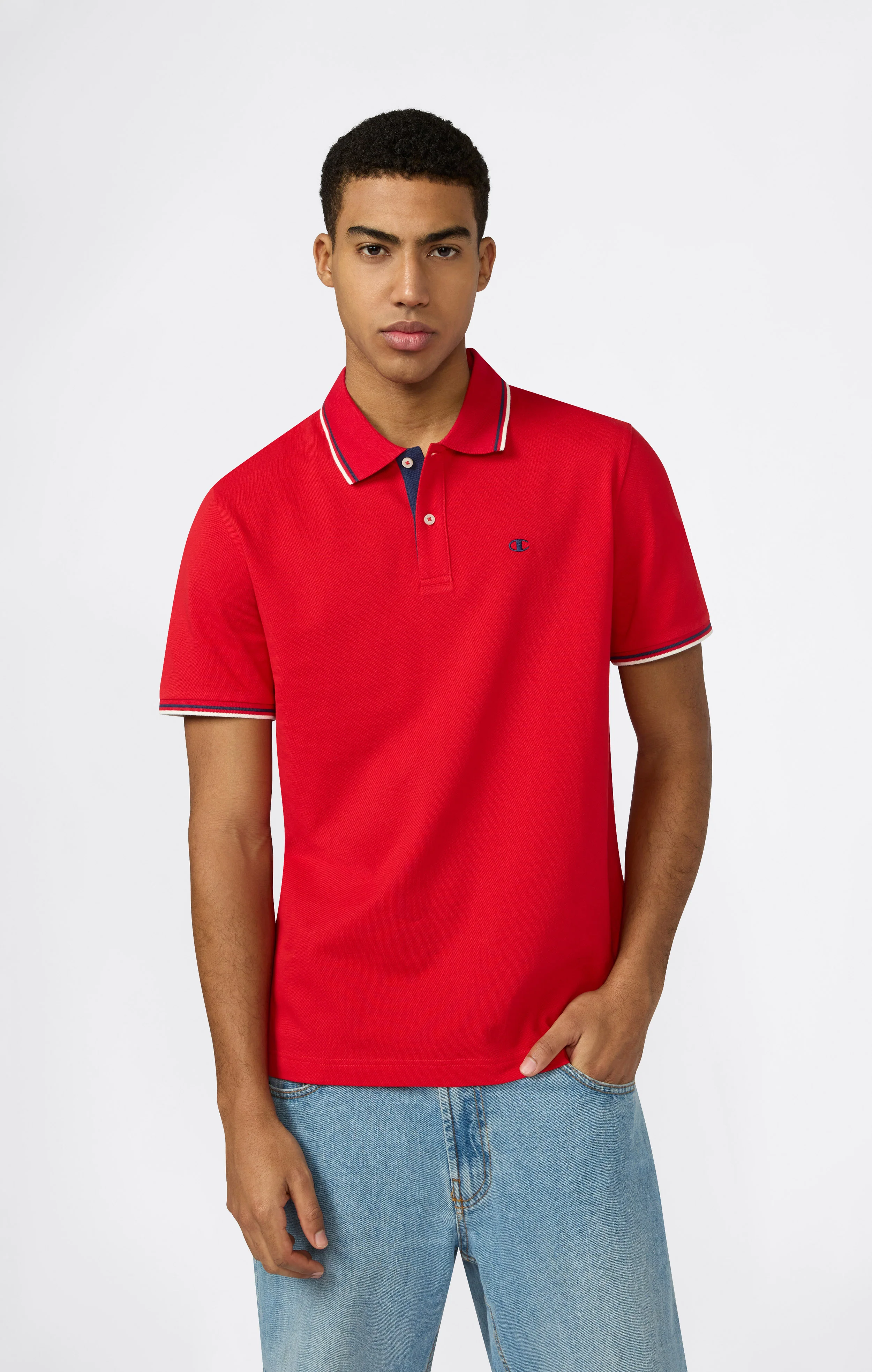 Men's Cotton Pique Polo