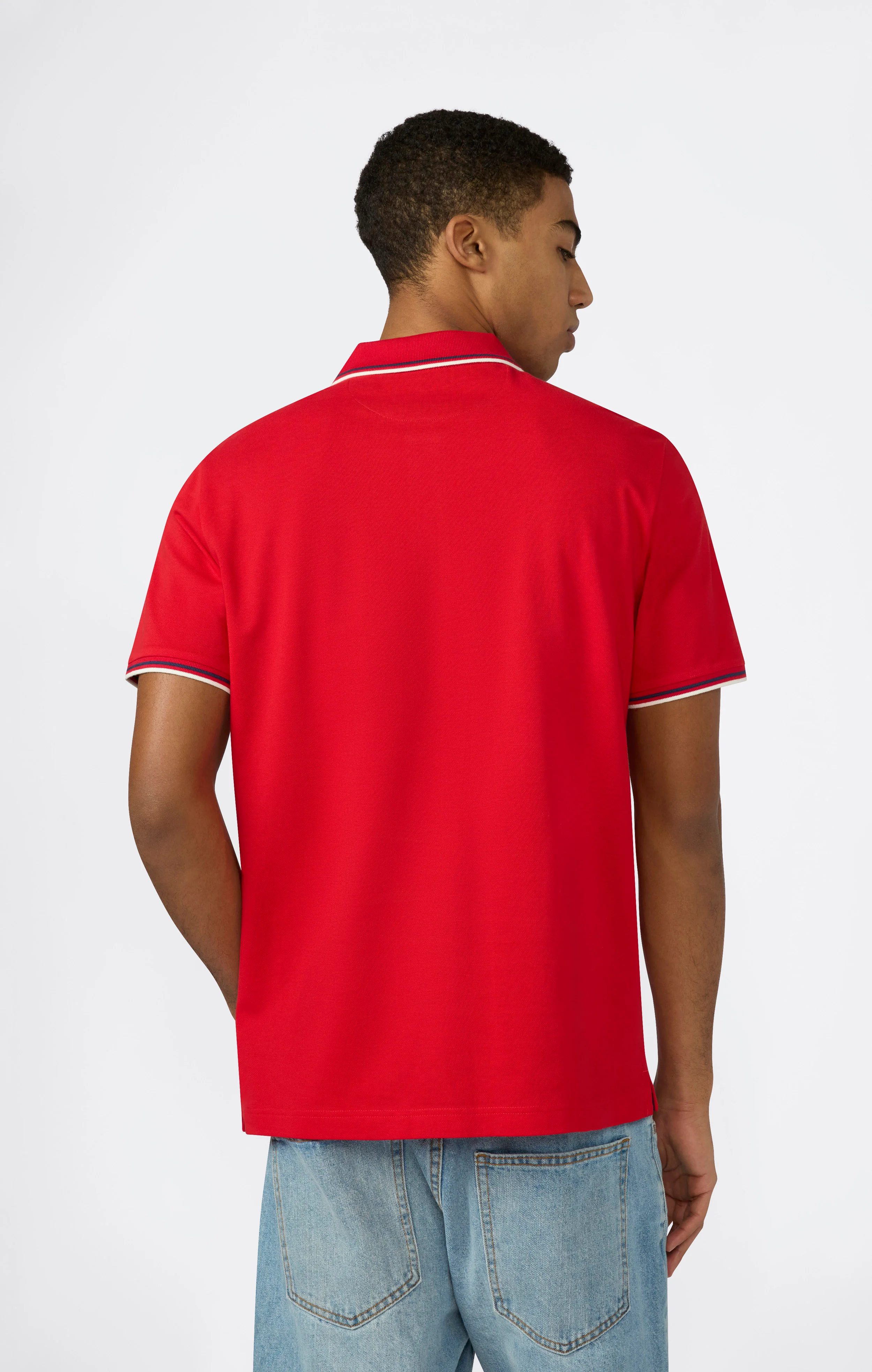 Men's Cotton Pique Polo - Image 3