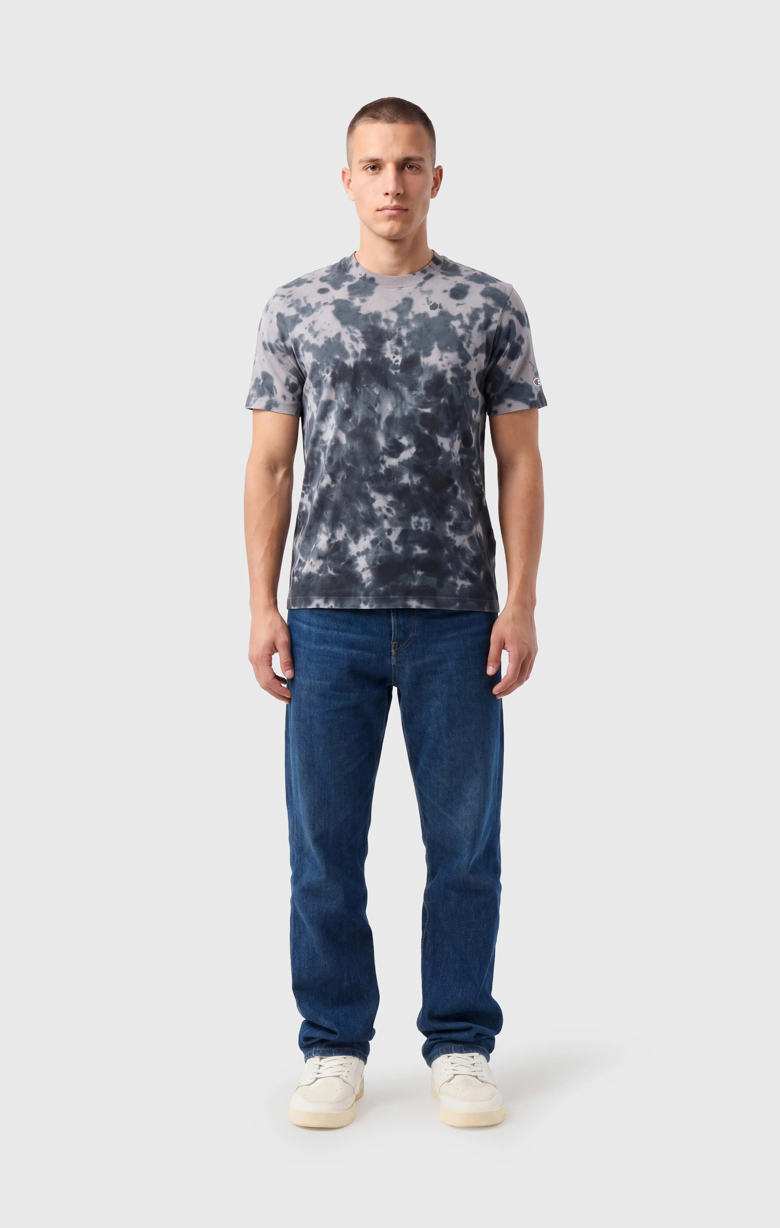 Men’s Cotton Tie-Dye T-Shirt - Image 2