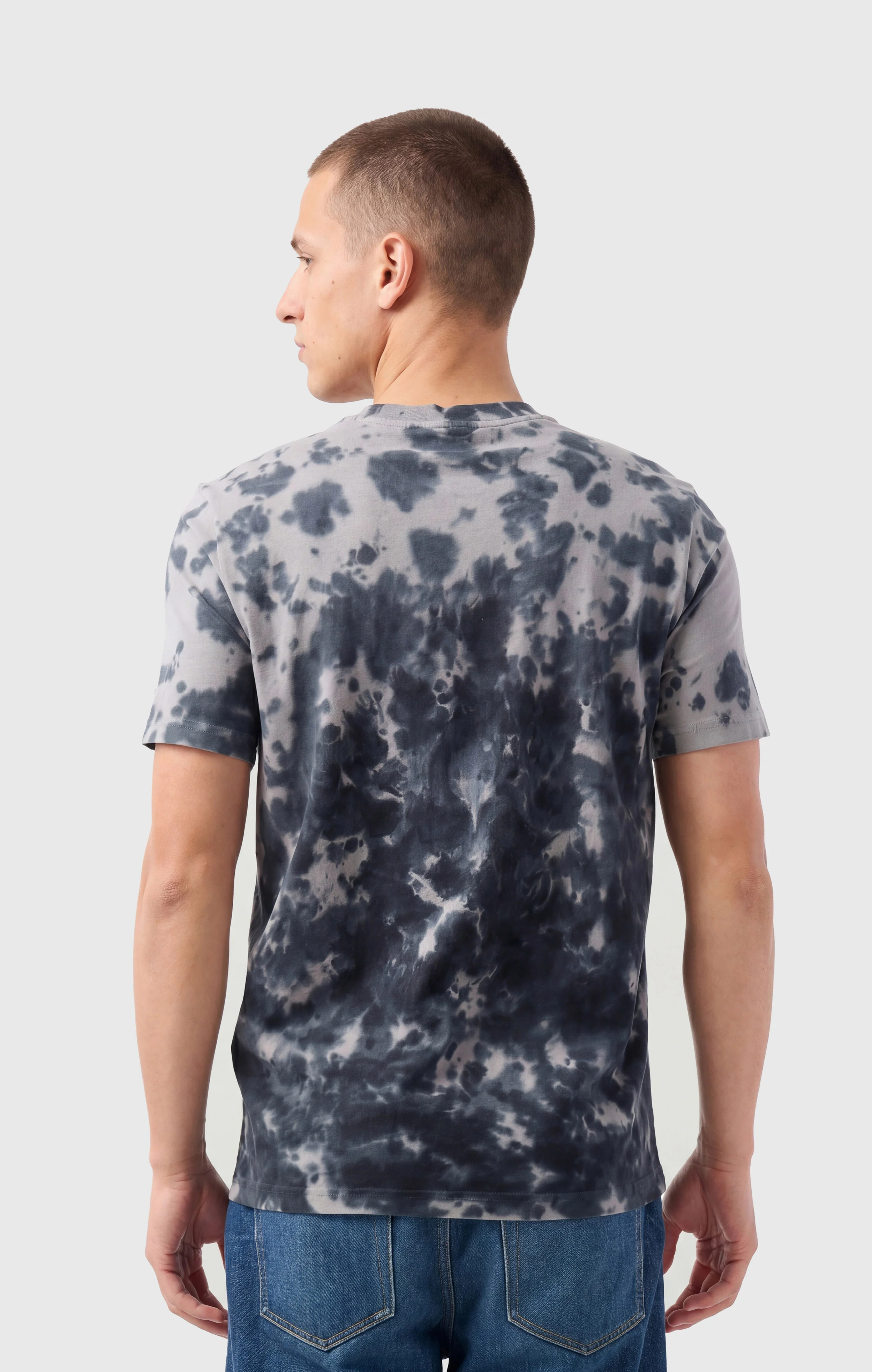 Men’s Cotton Tie-Dye T-Shirt - Image 3