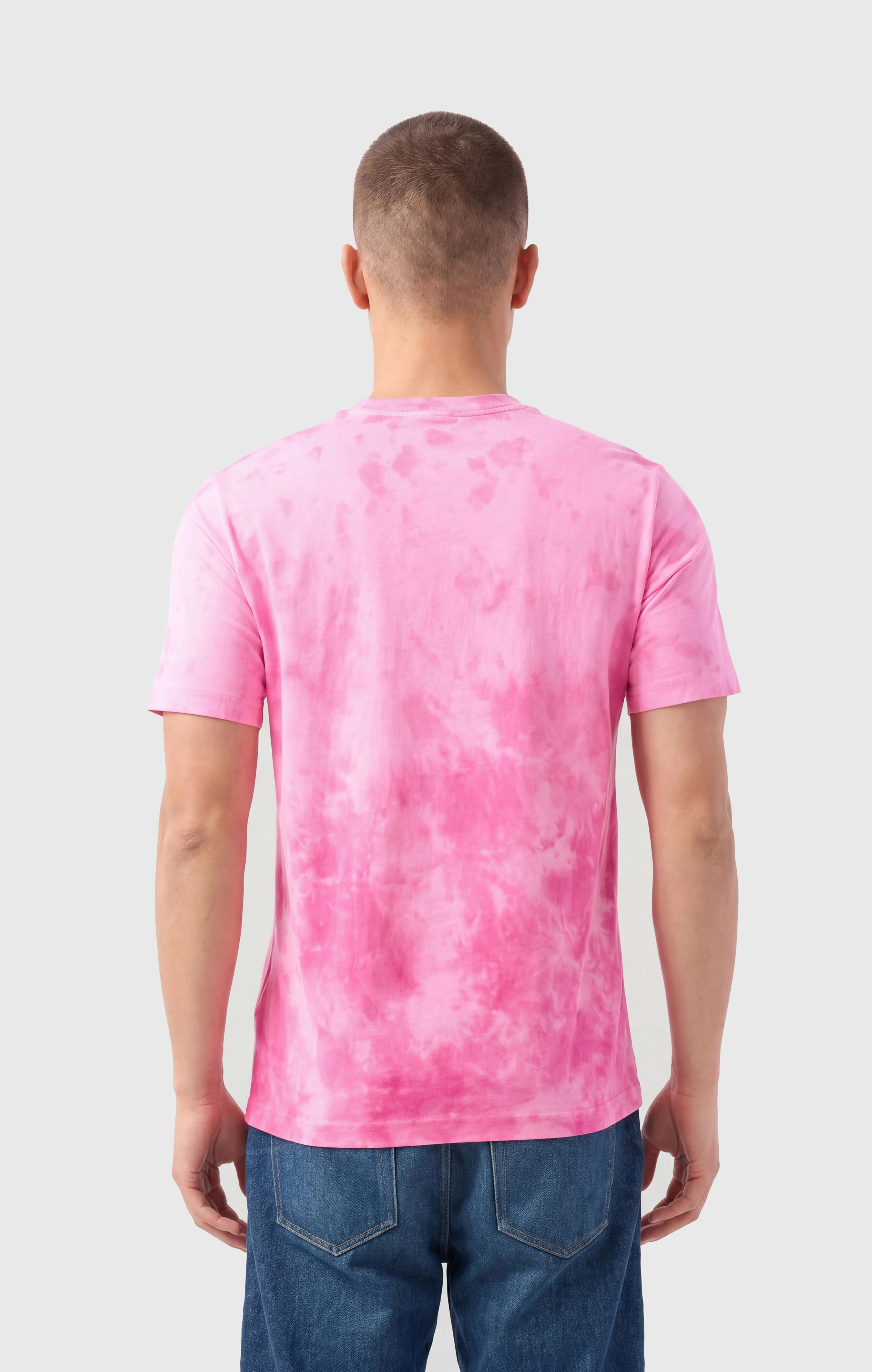 Men’s Cotton Tie-Dye T-Shirt - Image 3