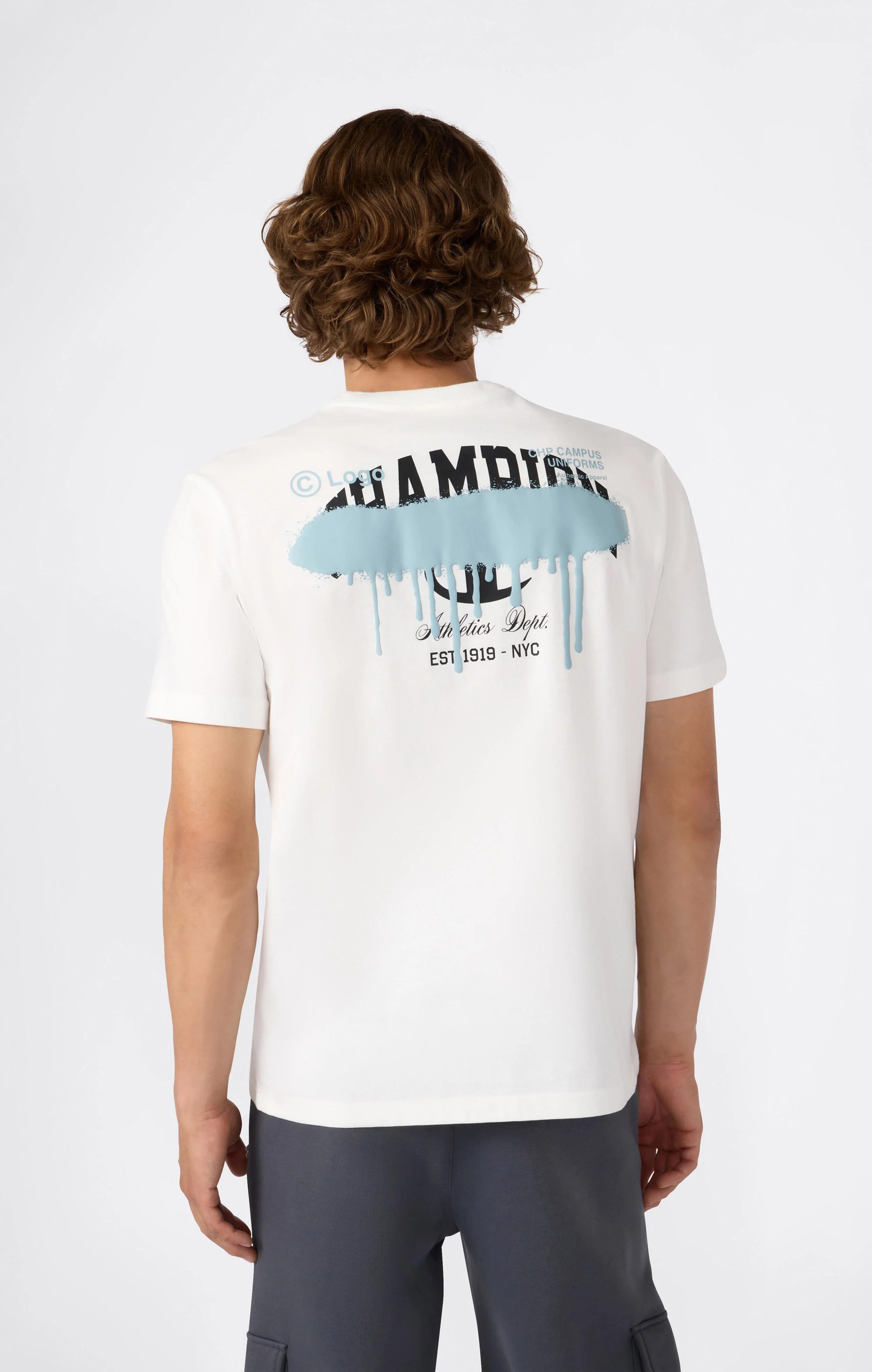 Men’s Crewneck T-Shirt Street Varsity - Image 3