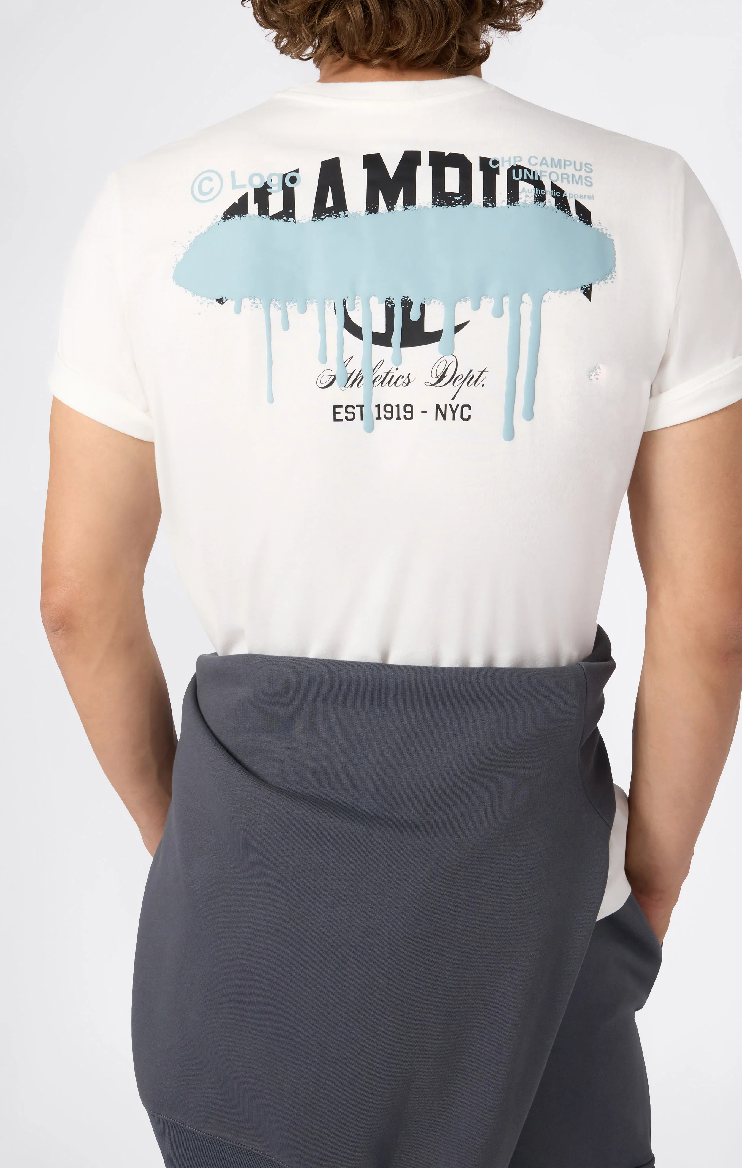 Men’s Crewneck T-Shirt Street Varsity - Image 5