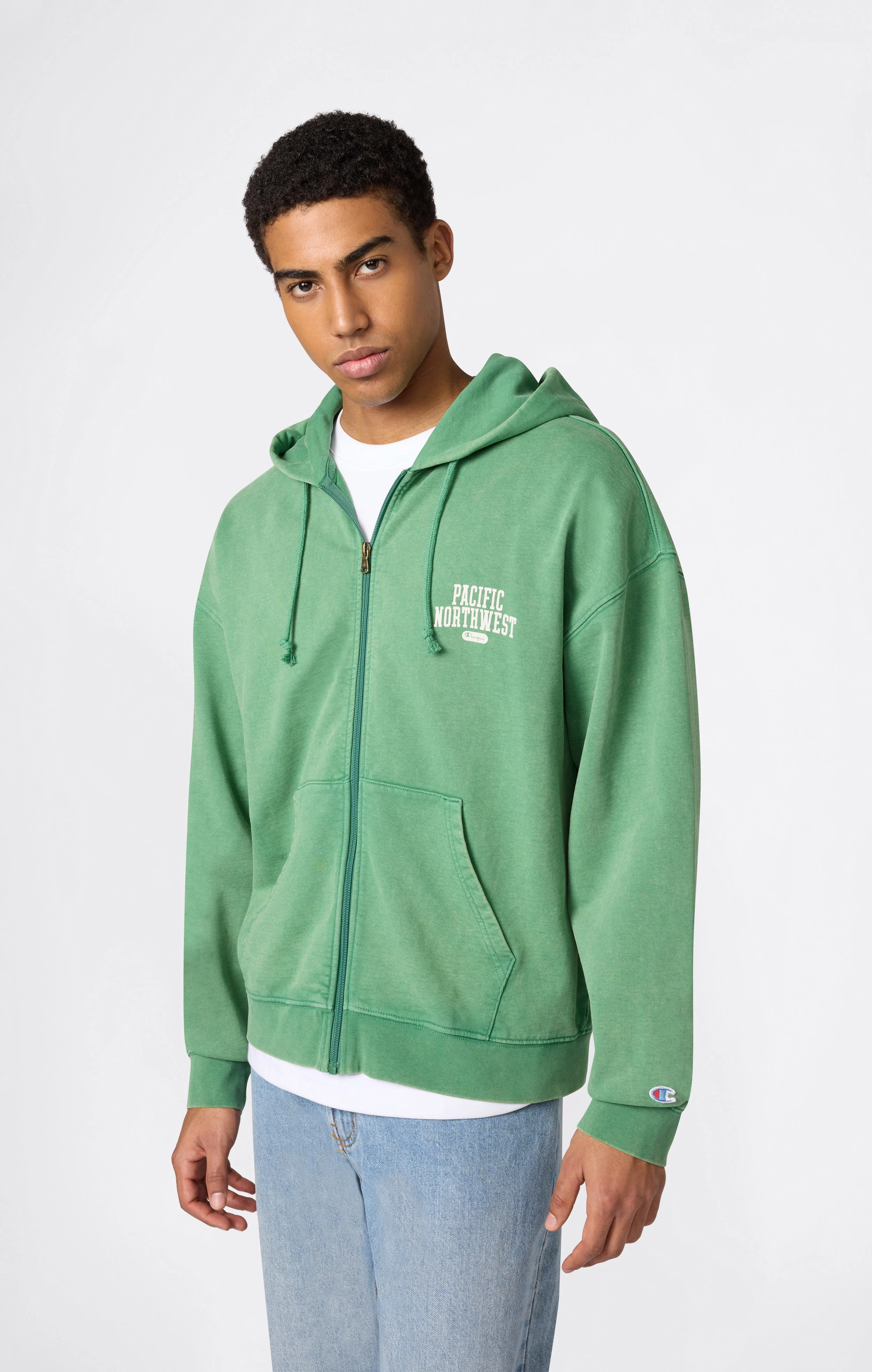 Men’s East West Full Zip Hooded Sweatshirt