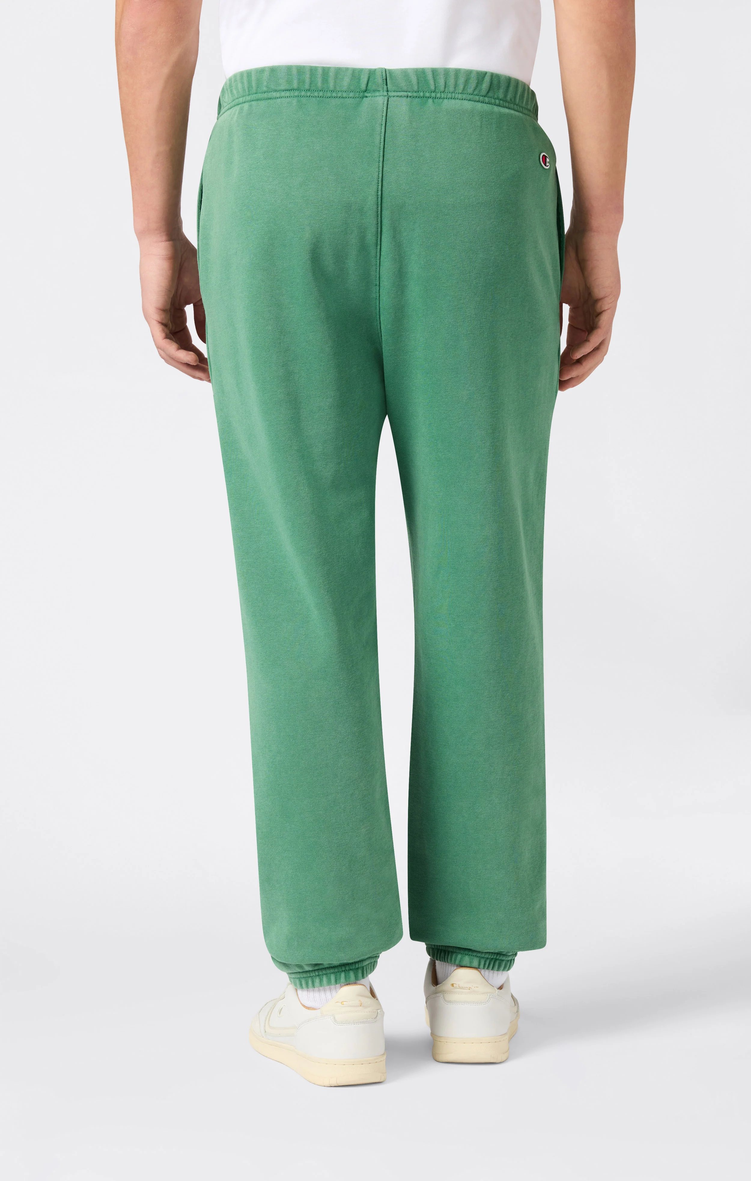 Men’s Elasticated Pants with Washed Effect Icons - Image 4