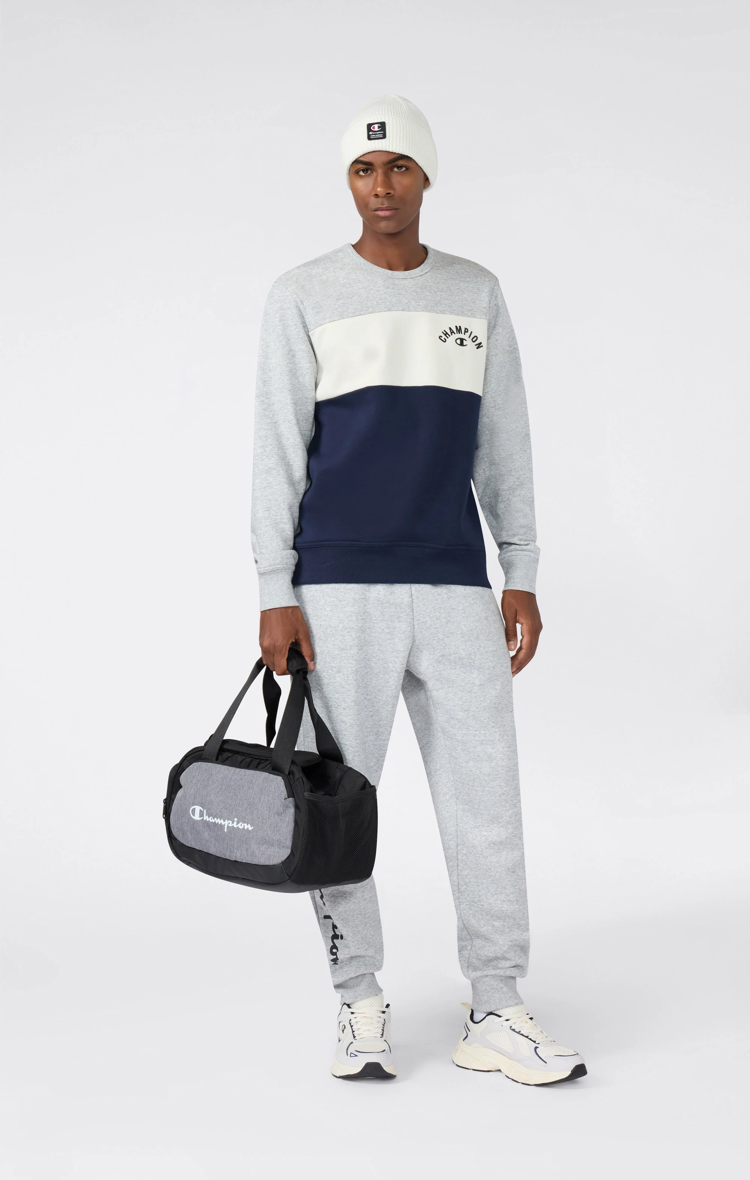 Men’s Fleece Crewneck Sweatshirt Icons - Image 2