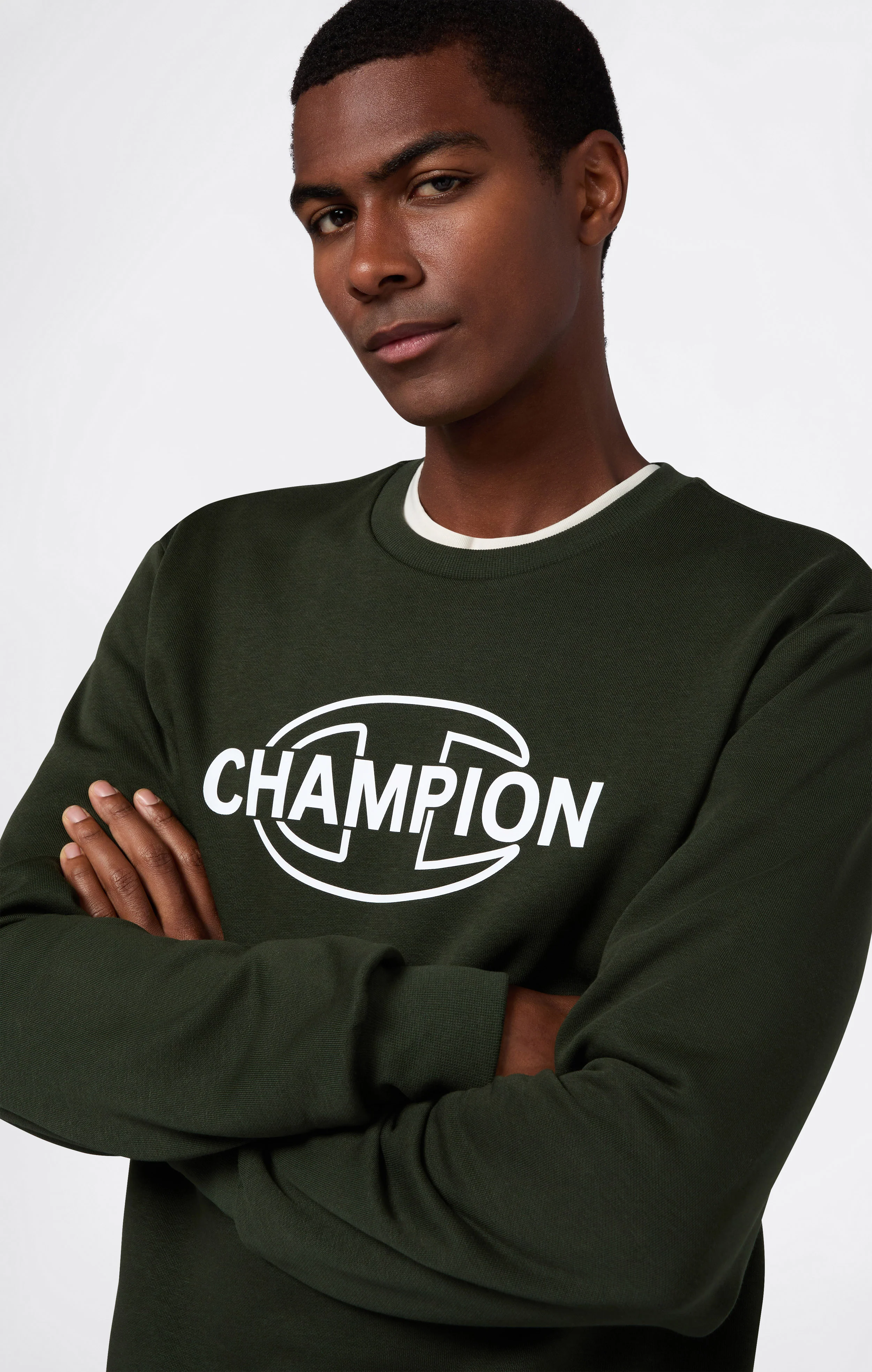 Men’s Fleece Crewneck Sweatshirt with Graphics - Image 3