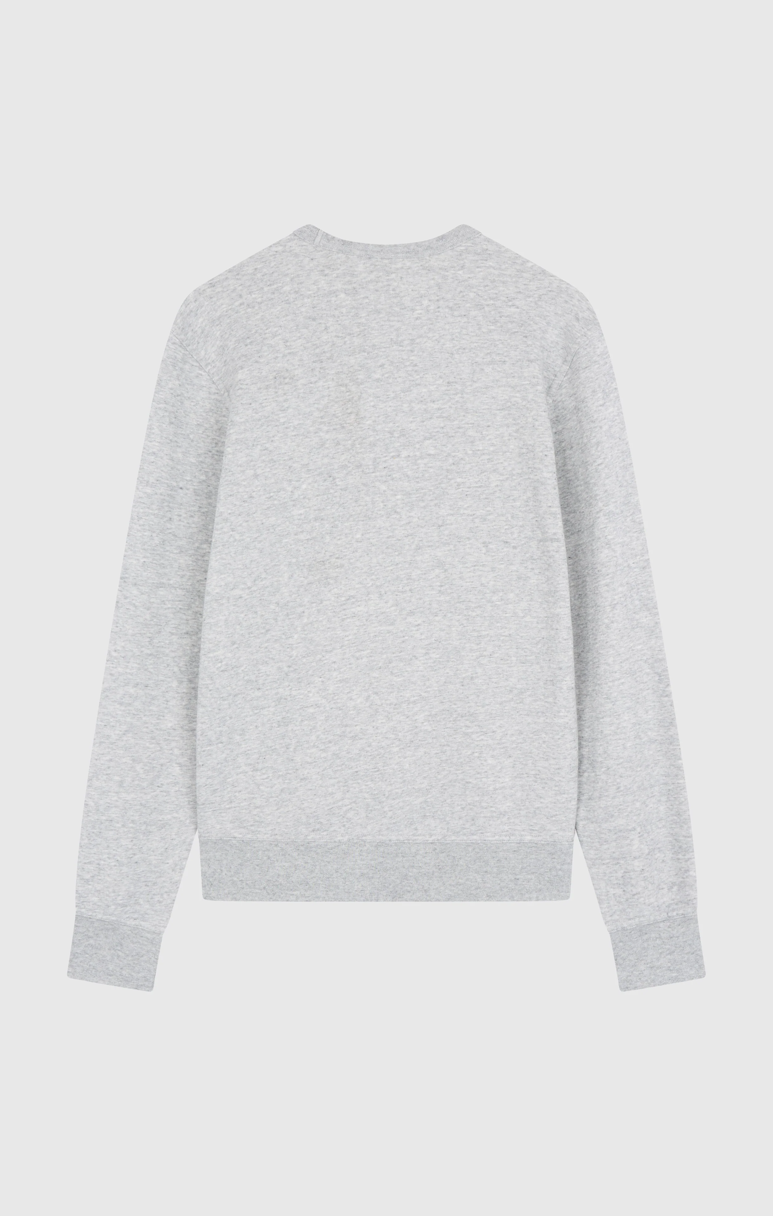 Men’s Fleece Crewneck Sweatshirt with Small Embroidered Logo Icons - Image 6
