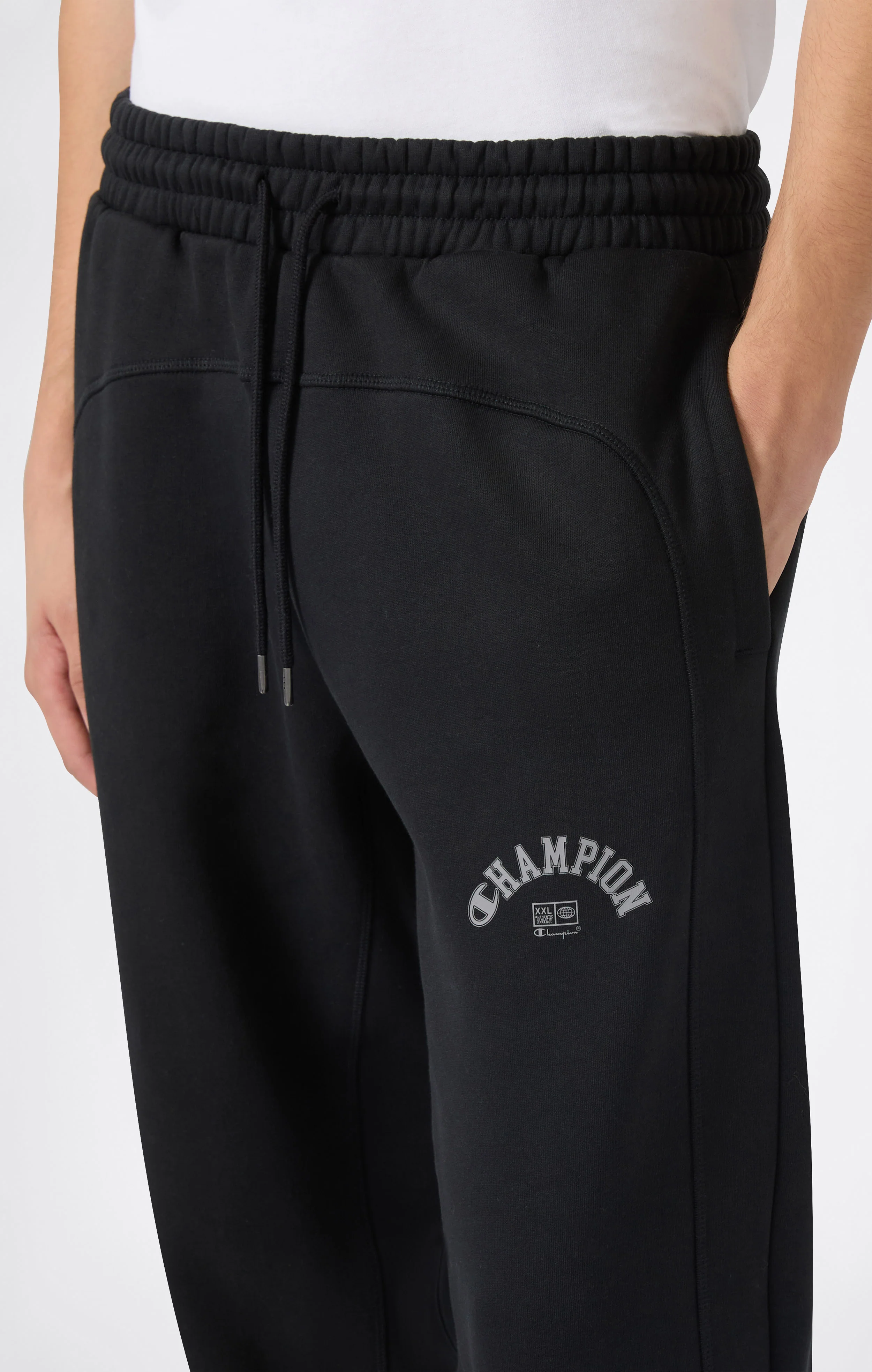 Men's Fleece Elastic Cuff Pants Urban Contemporary - Image 3