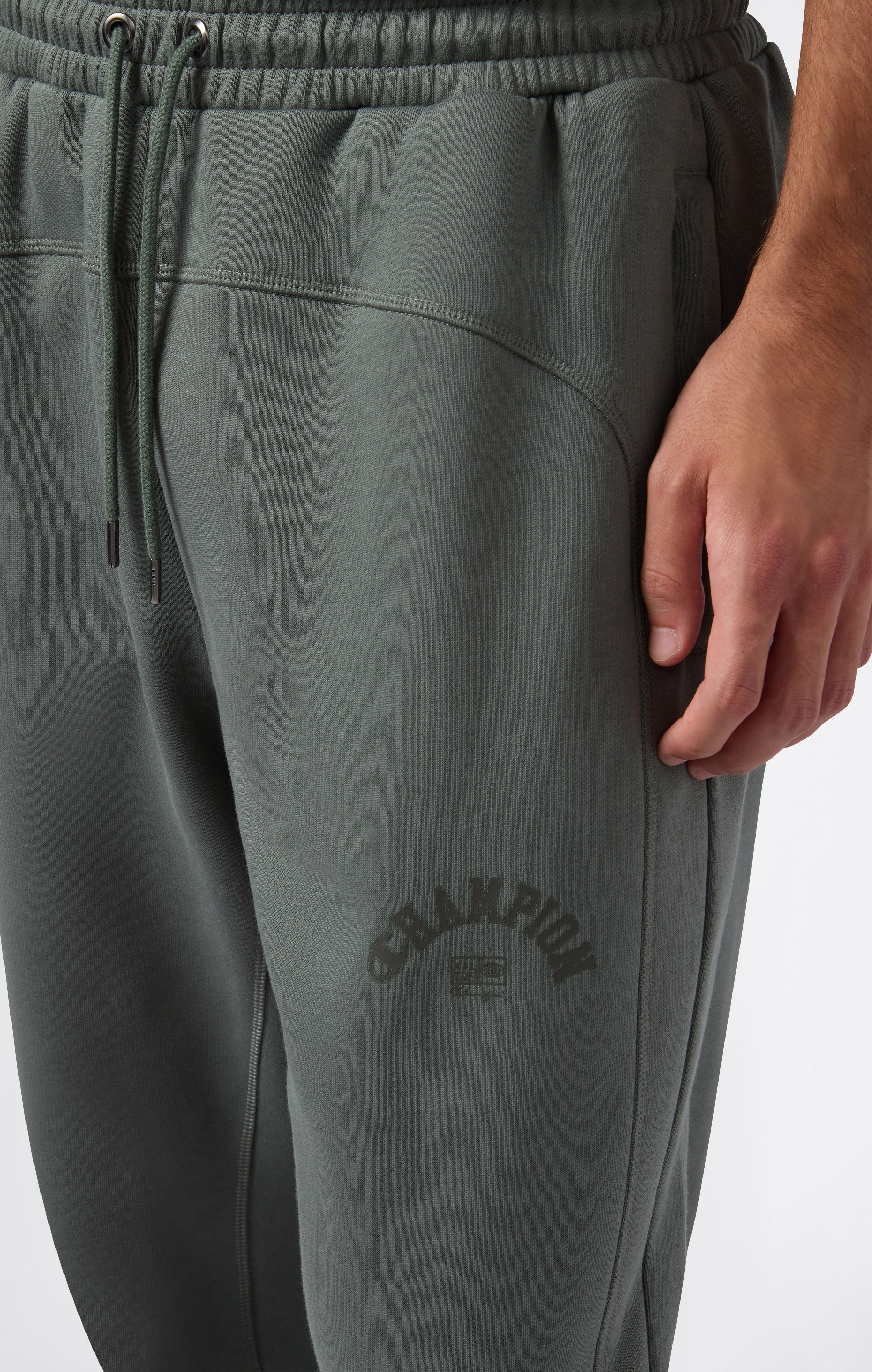 Men's Fleece Elastic Cuff Pants Urban Contemporary - Image 4