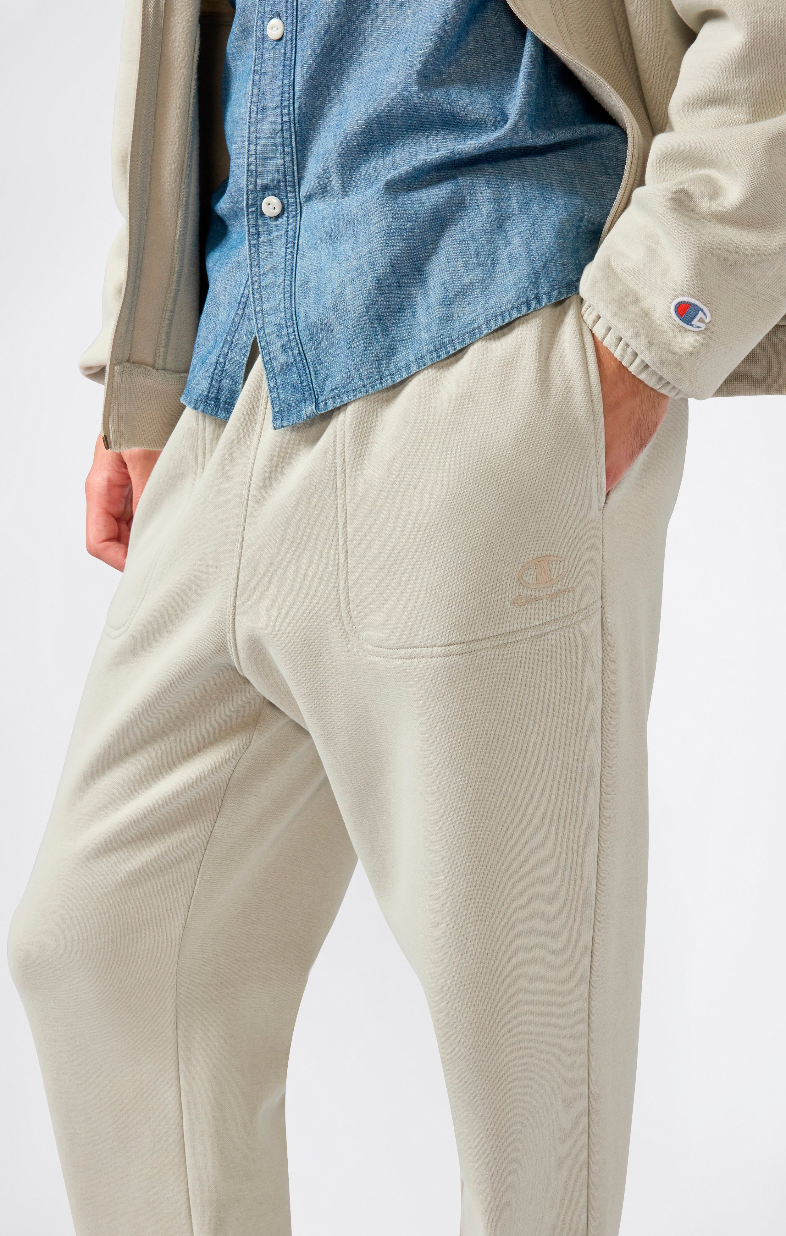 Men’s Fleece Full Zip Suit Washed Icons - Image 3