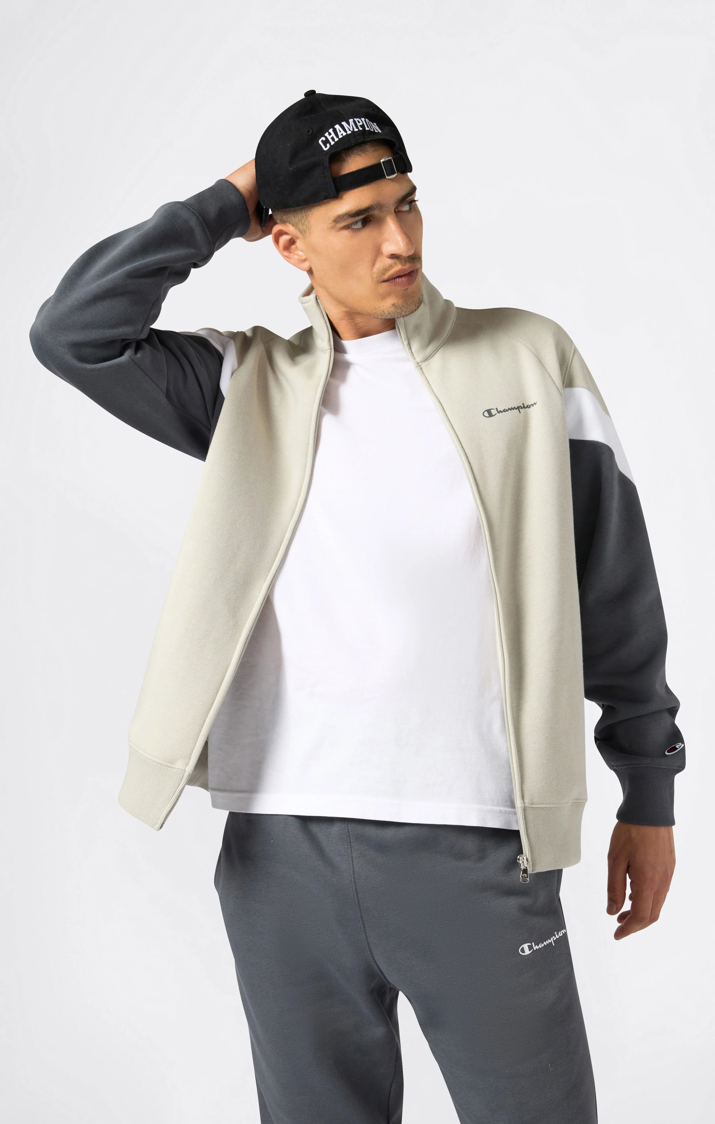 Men’s Fleece Full Zip Sweatsuit - Image 4