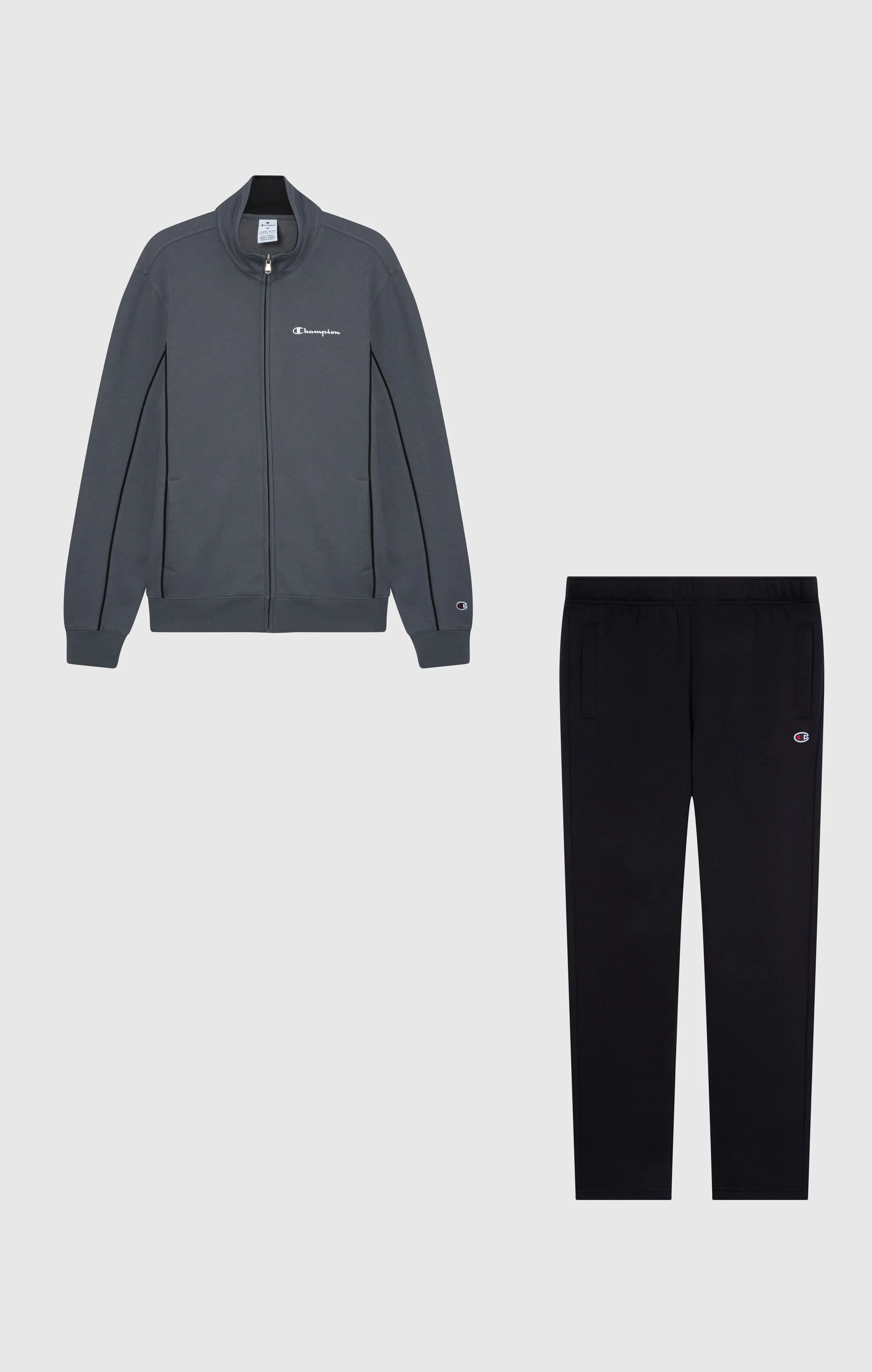 Men’s Fleece Full Zip Sweatsuit Small Script