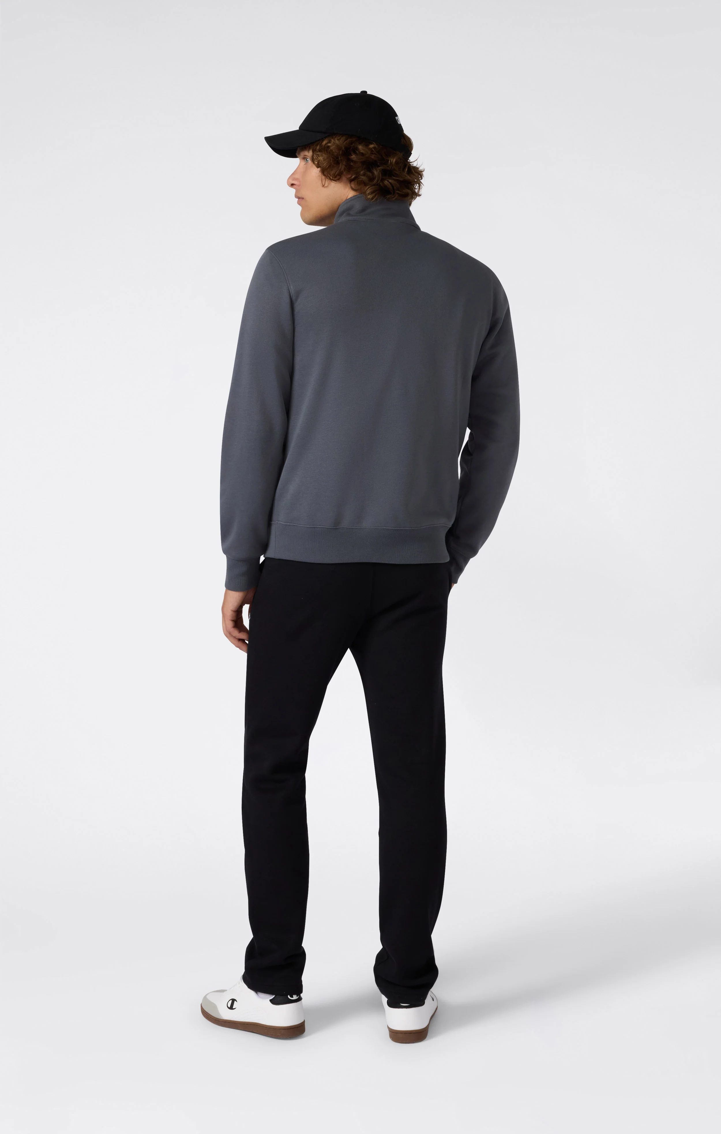Men’s Fleece Full Zip Sweatsuit Small Script - Image 4